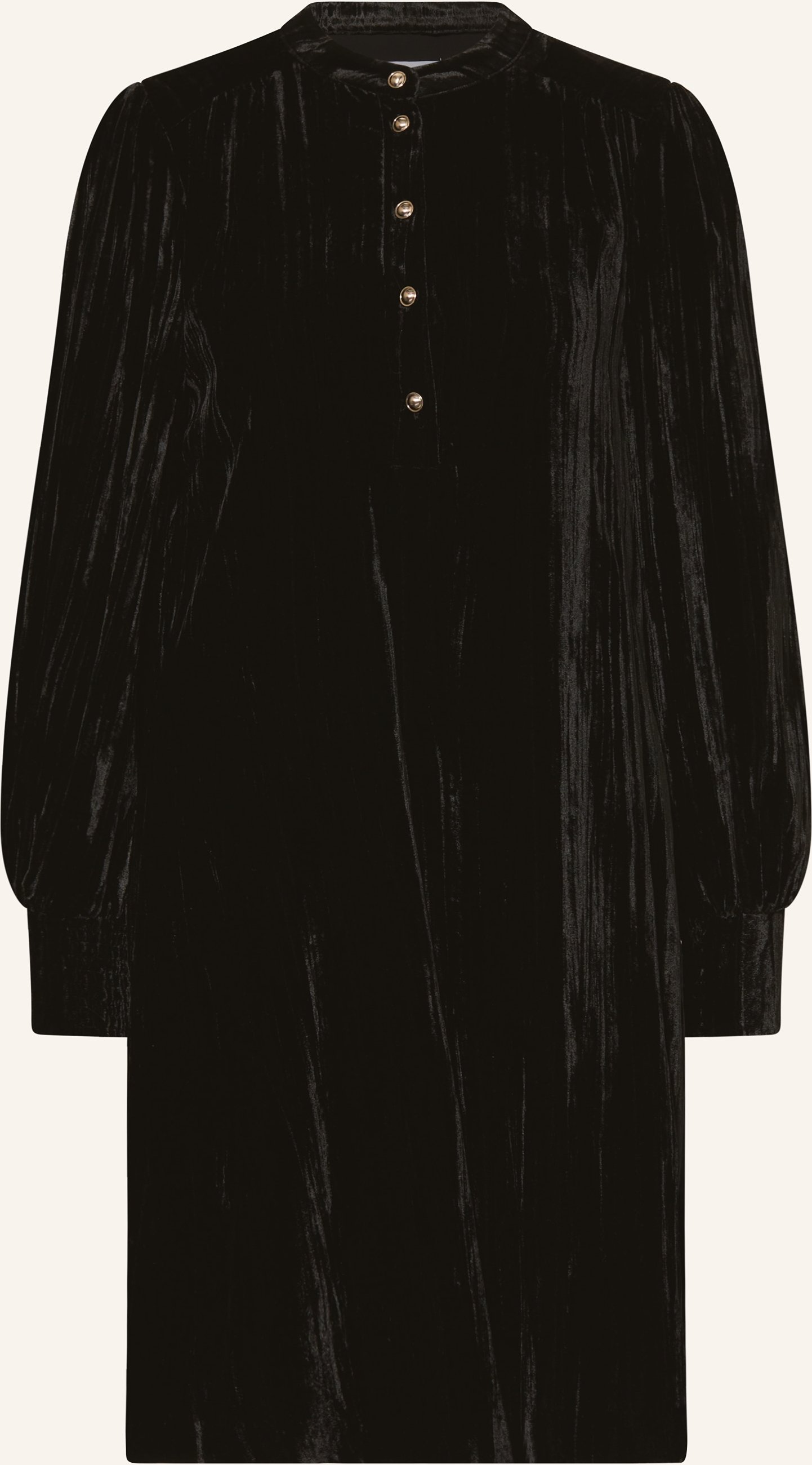 Hobbs Samtkleid Sienna schwarz