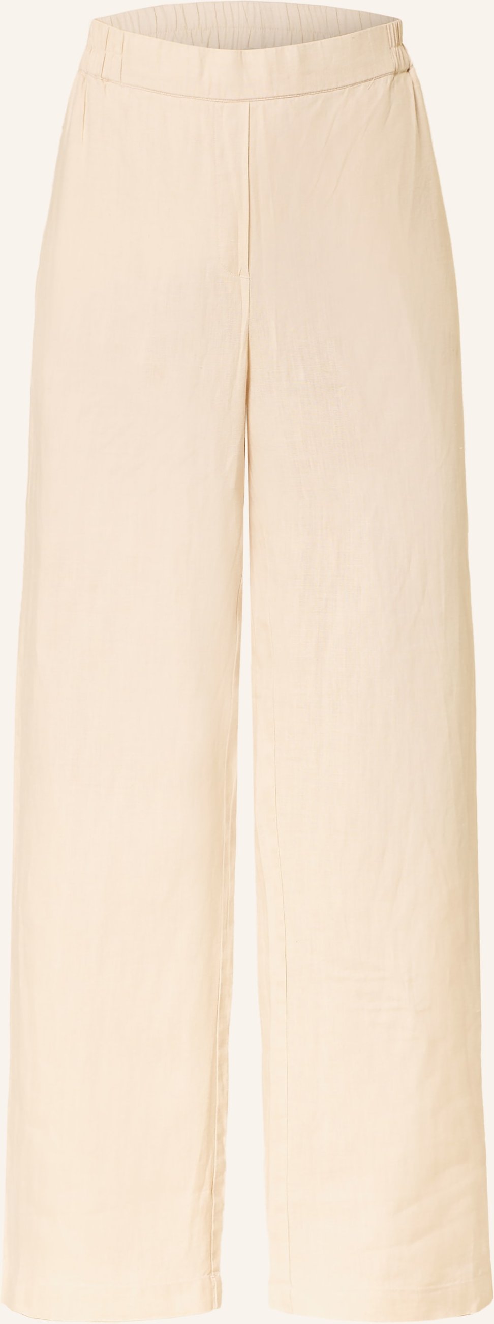 Lilienfels Marlenenhose Anton Aus Leinen braun