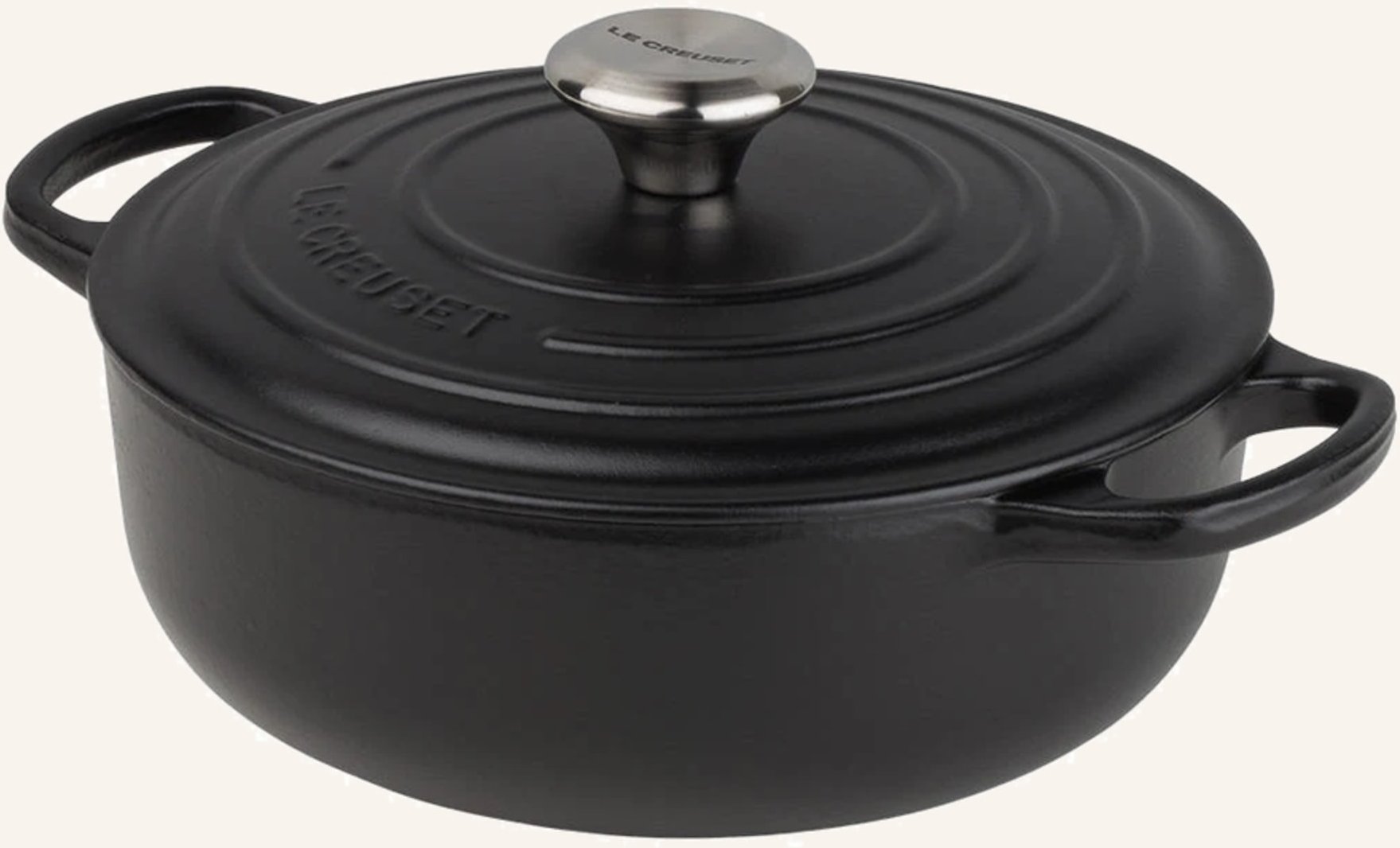 Le Creuset Bräter Signature schwarz