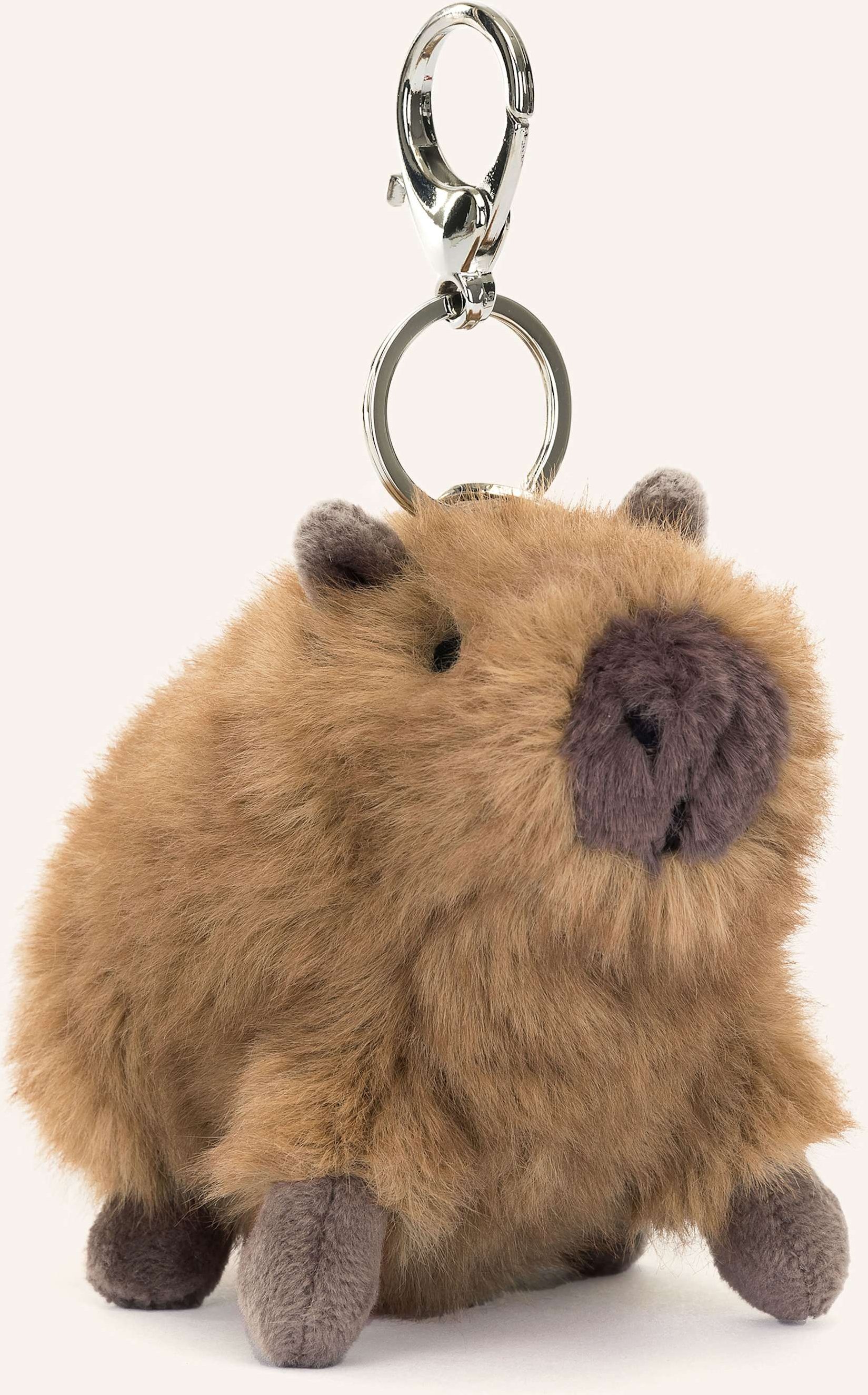 Jellycat Schlüssel- Und Taschenanhänger Clyde Capybara braun