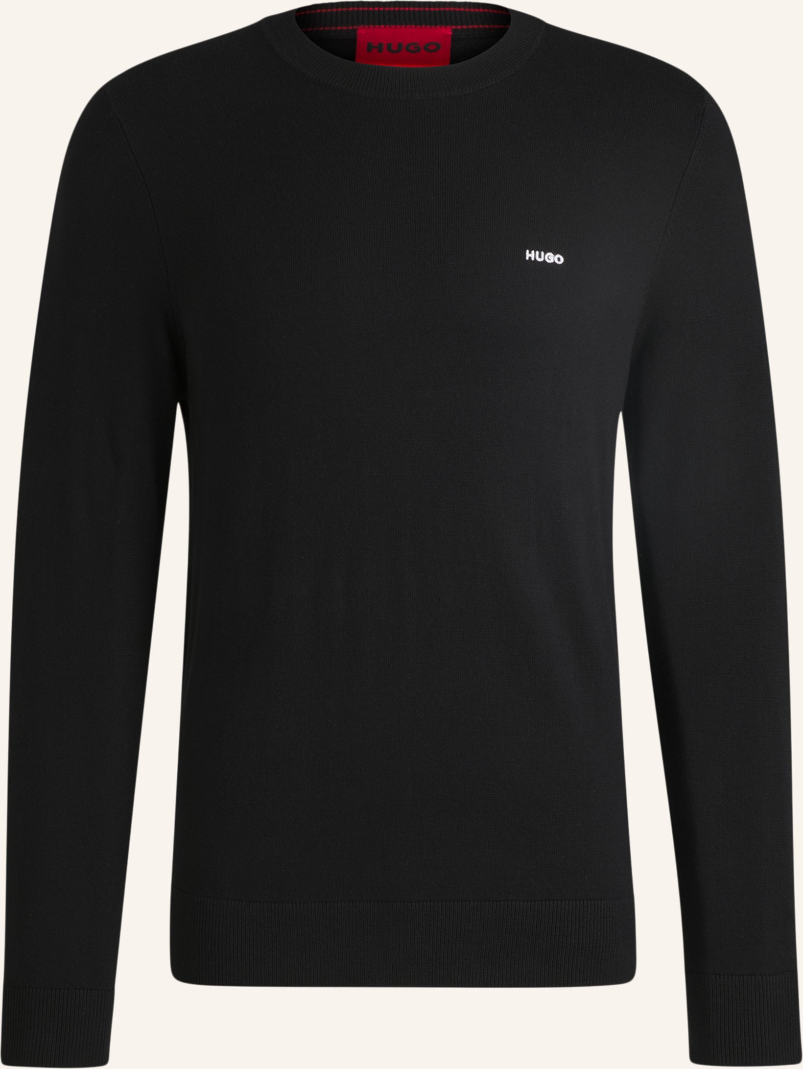 Thumbnail - Hugo Pullover San Cudo-1 Regular Fit schwarz