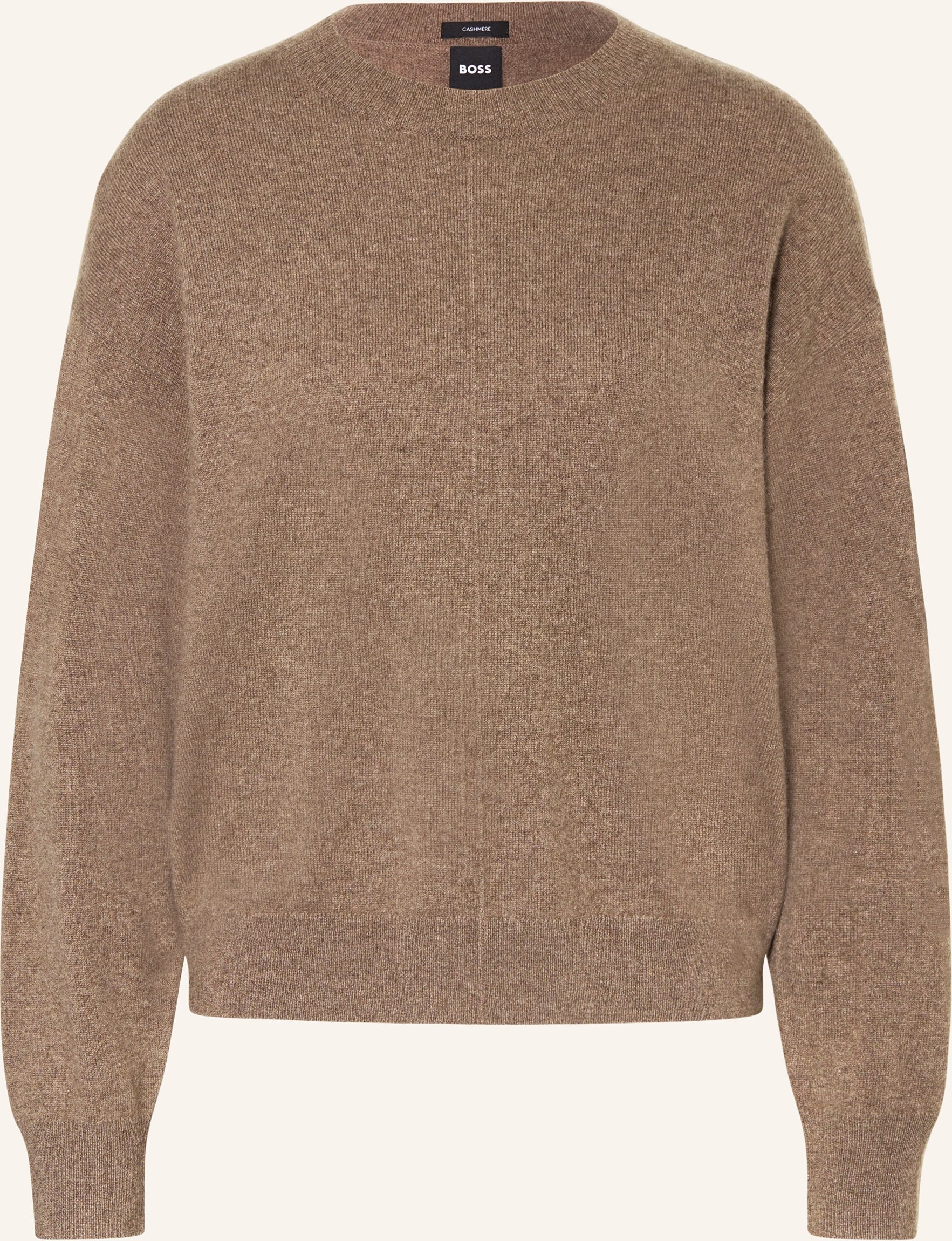 Boss Cashmere-Pullover Fascona beige