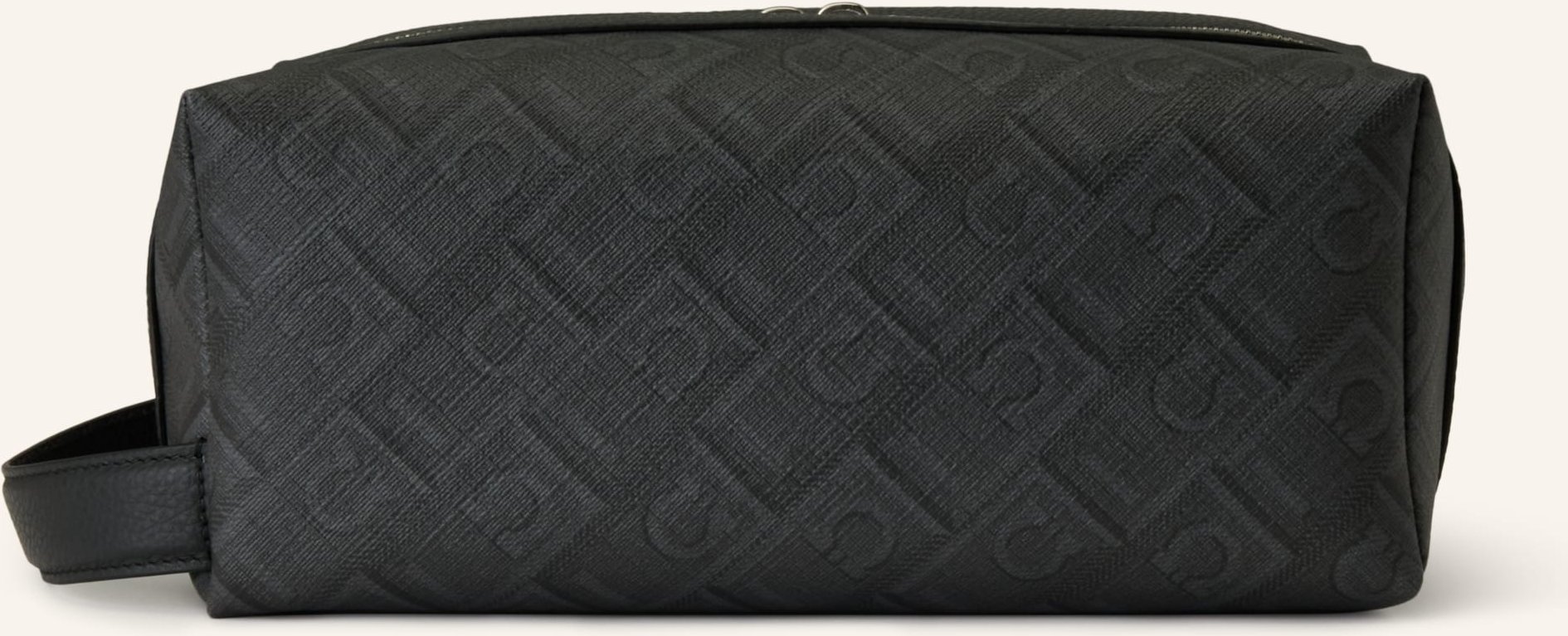 Ferragamo Kulturtasche schwarz