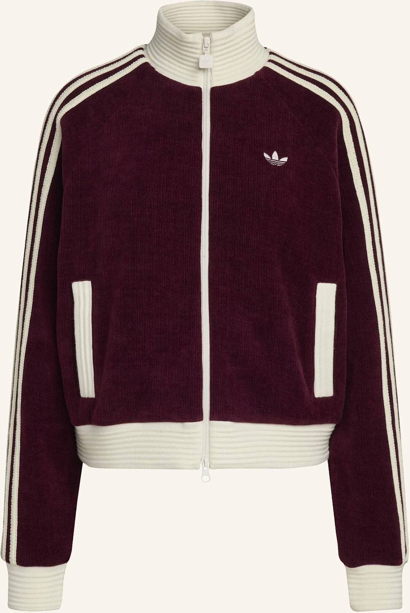 Adidas Originals Adidas Originals Velour Knit Track Top rot