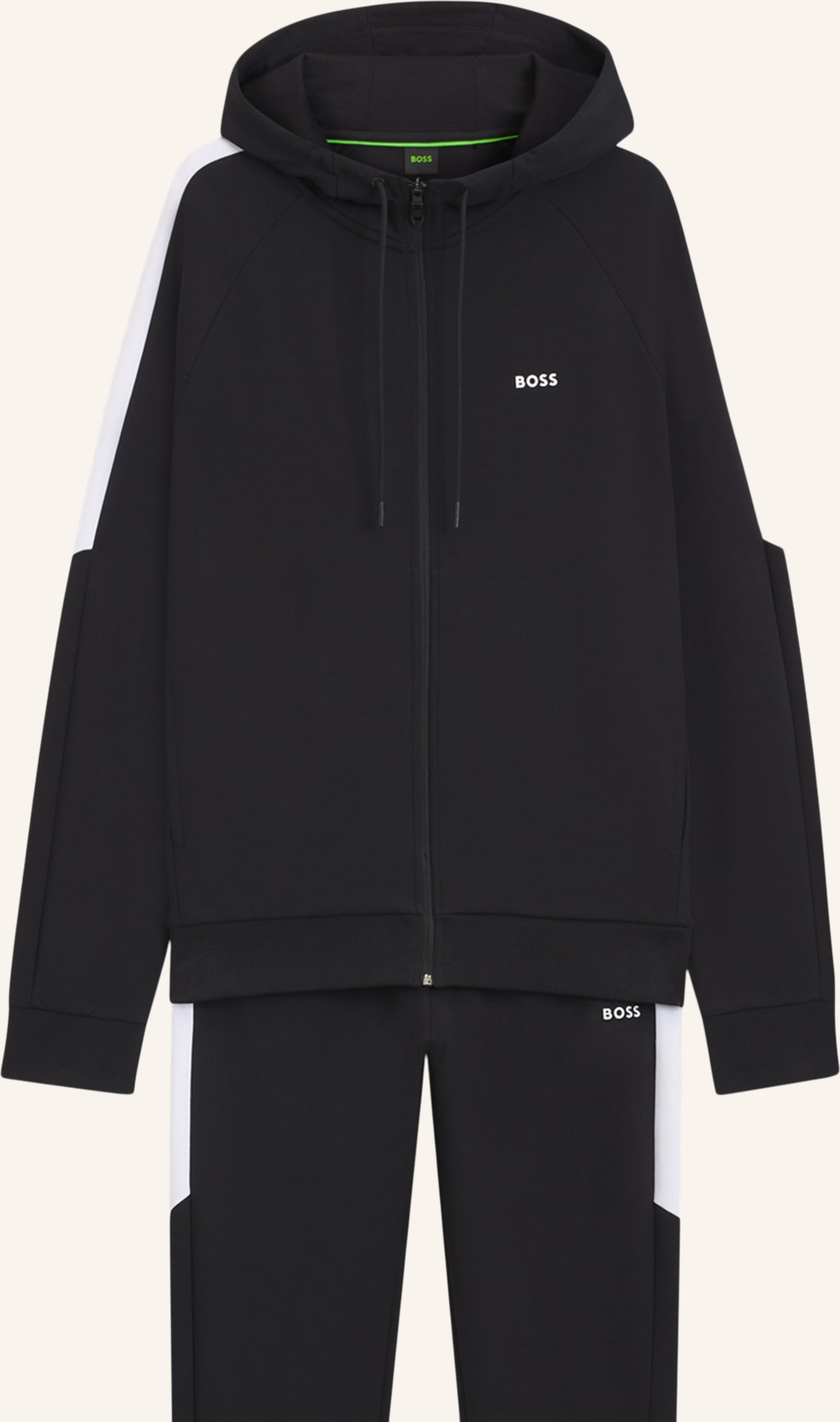 Boss Sweatshirt Tracksuit Set_In Regular Fit schwarz