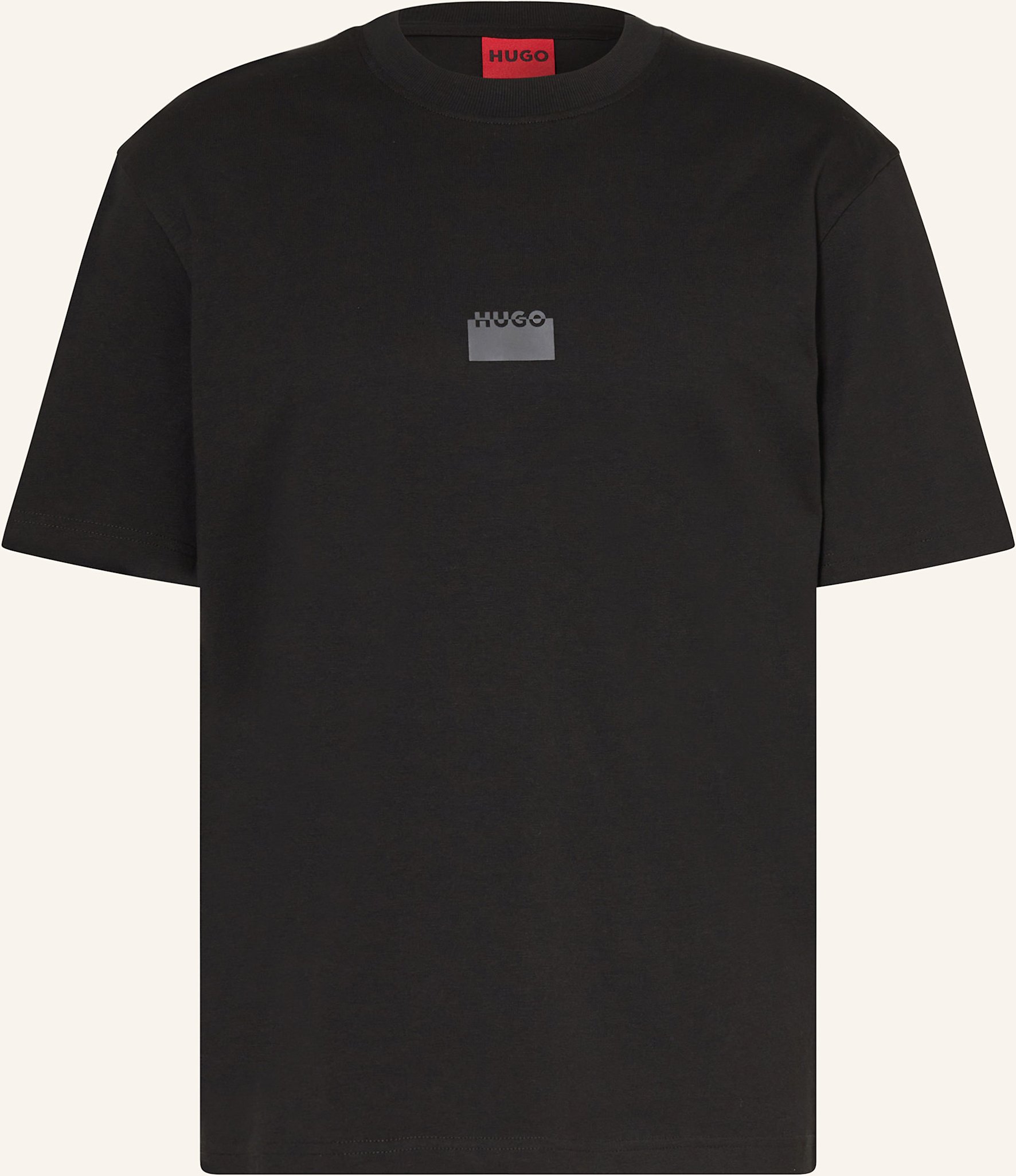 Hugo T-Shirt Delastee schwarz