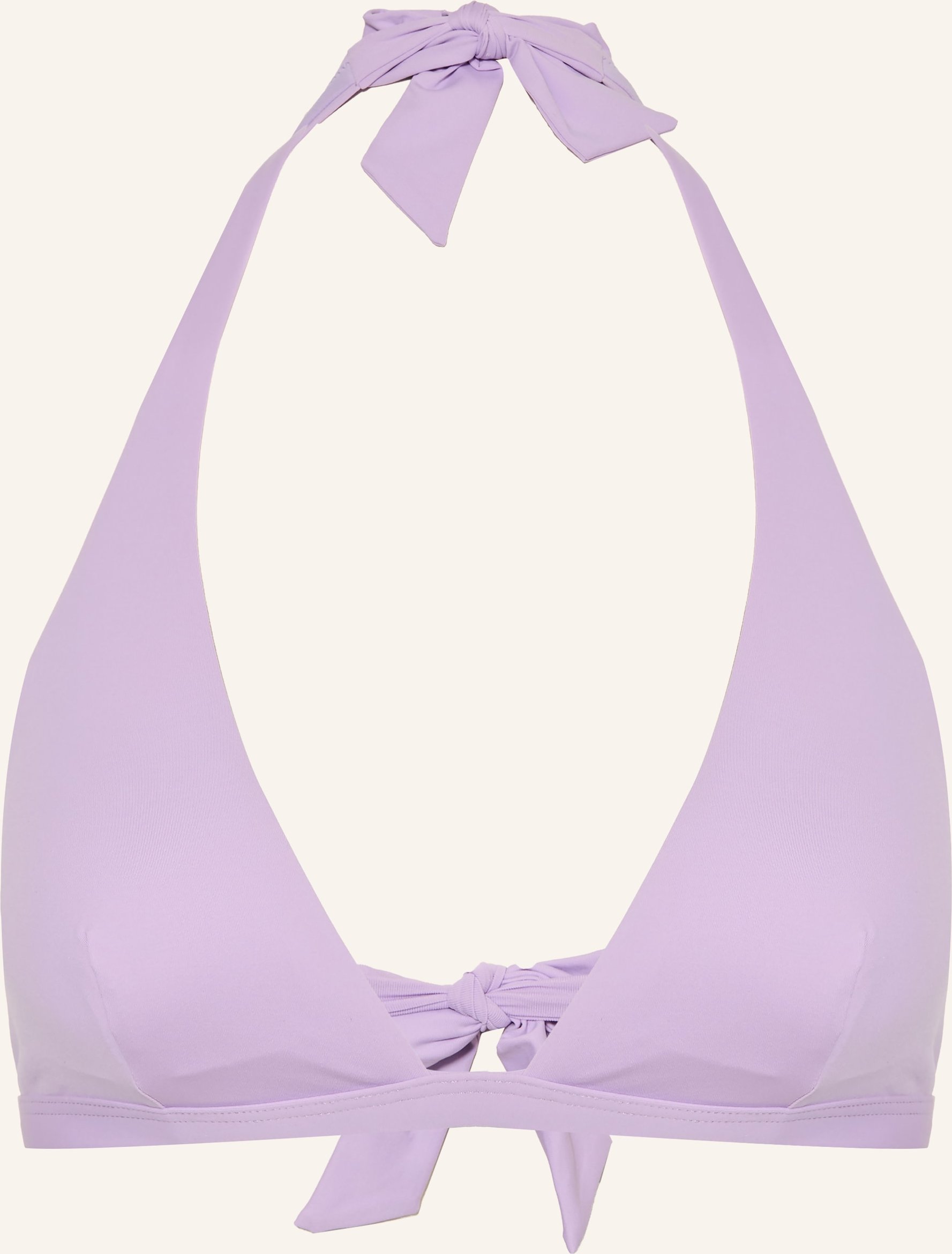 Vilebrequin Neckholder-Bikini-Top Solid Fleche lila