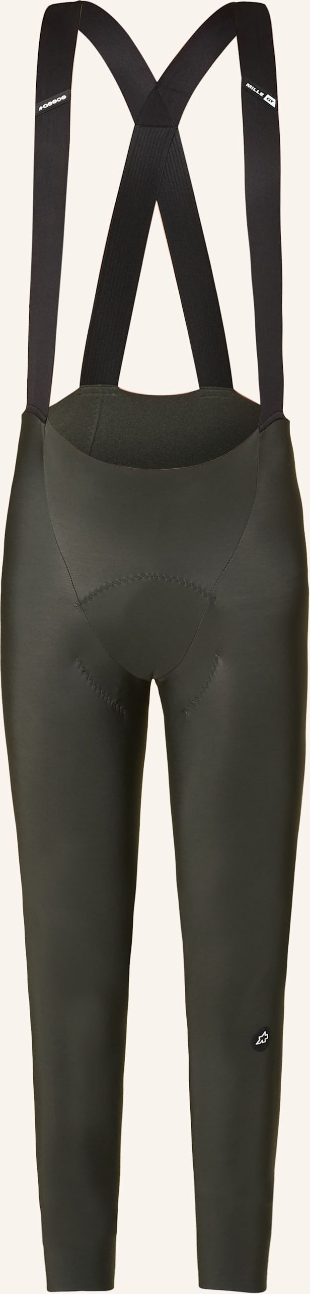 Assos Radhose Mille Gt Spring Fall Bib Tights s11 Mit Trägern Und Gepolstertem Einsatz gruen