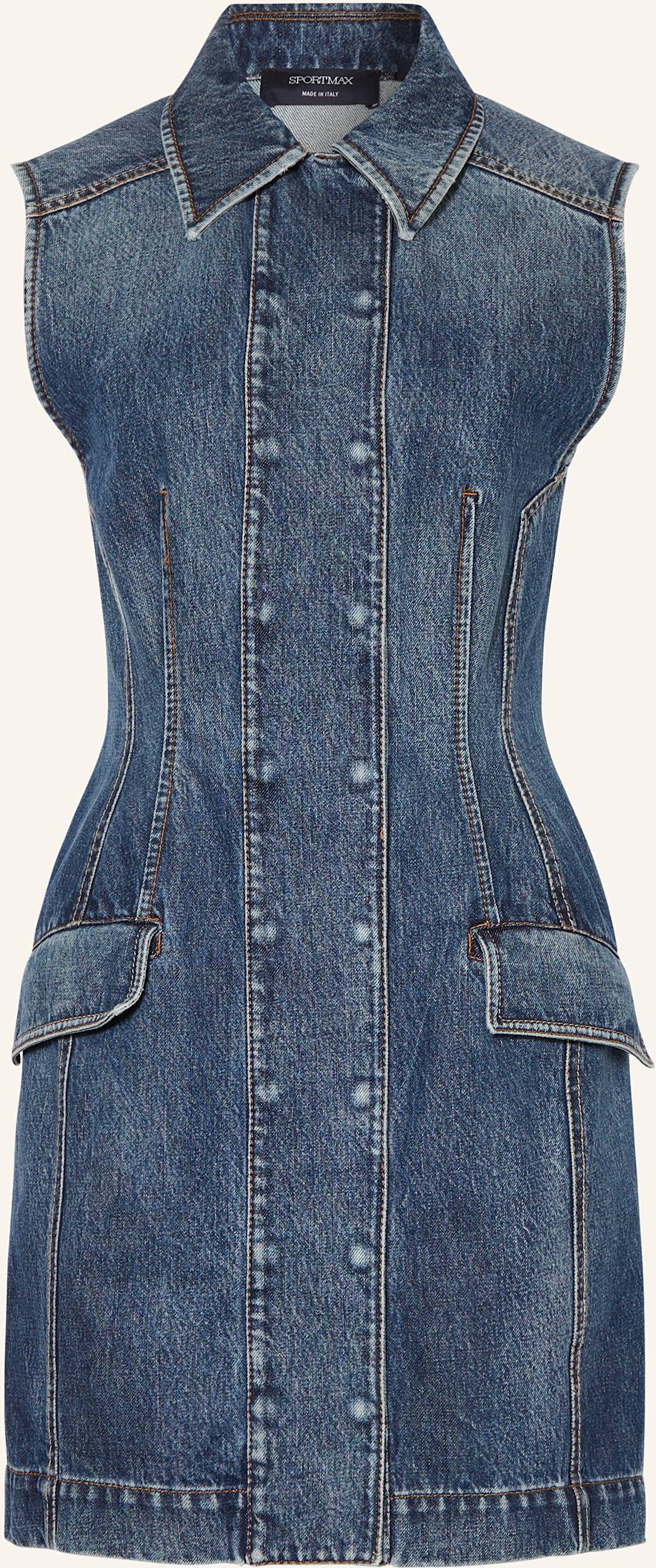 Sportmax Jeanskleid Carabo blau