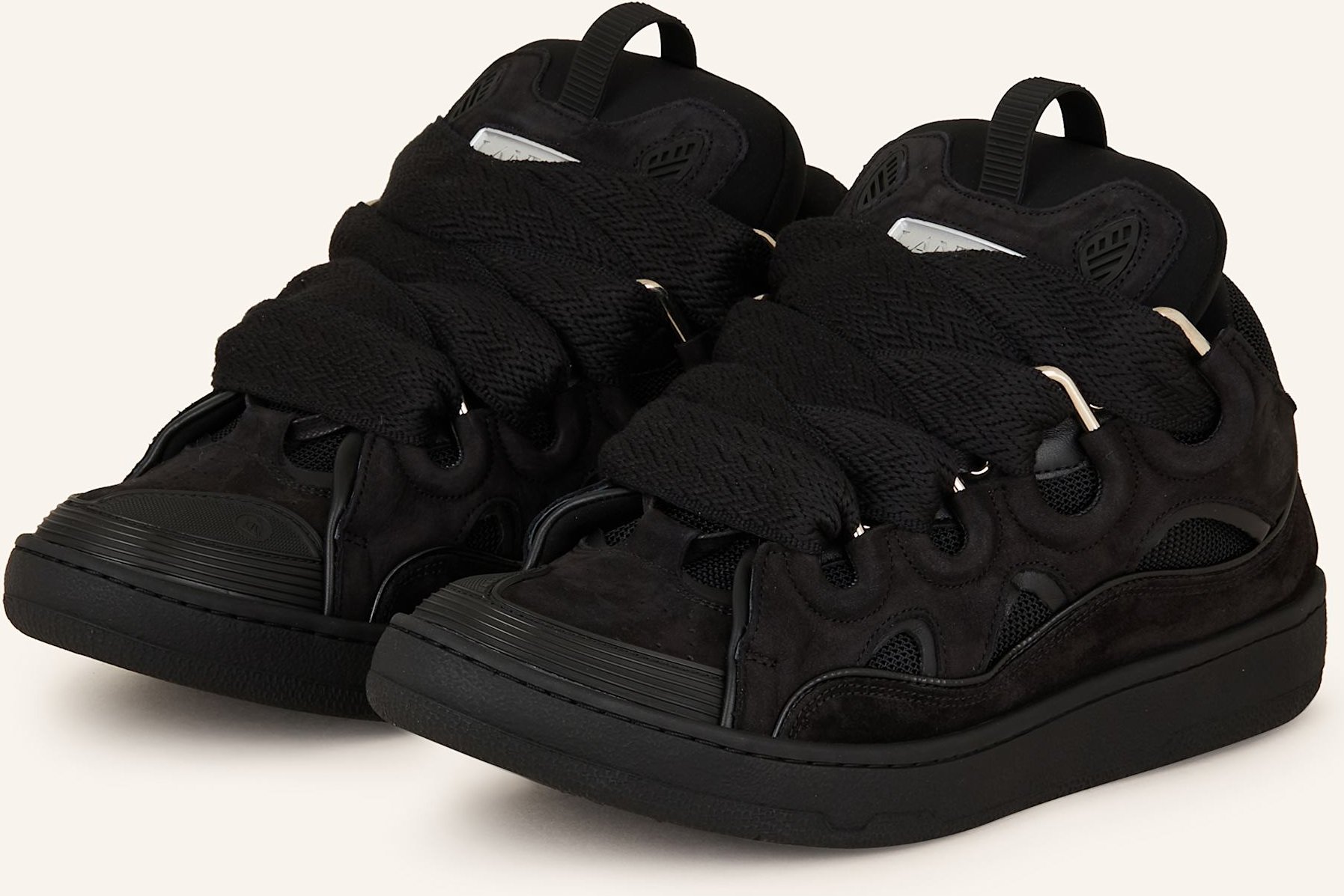 Lanvin Sneaker Curb schwarz