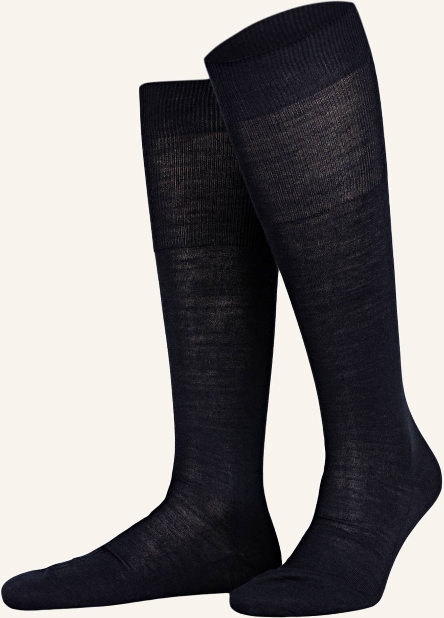 Falke Kniestrümpfe Luxury No. 6 blau