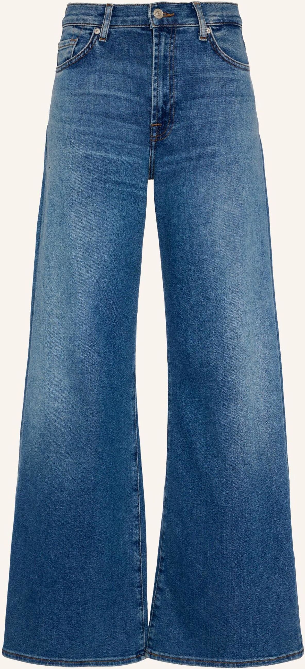 7 For All Mankind Jeans Lotta Tailorless Wide Fit blau