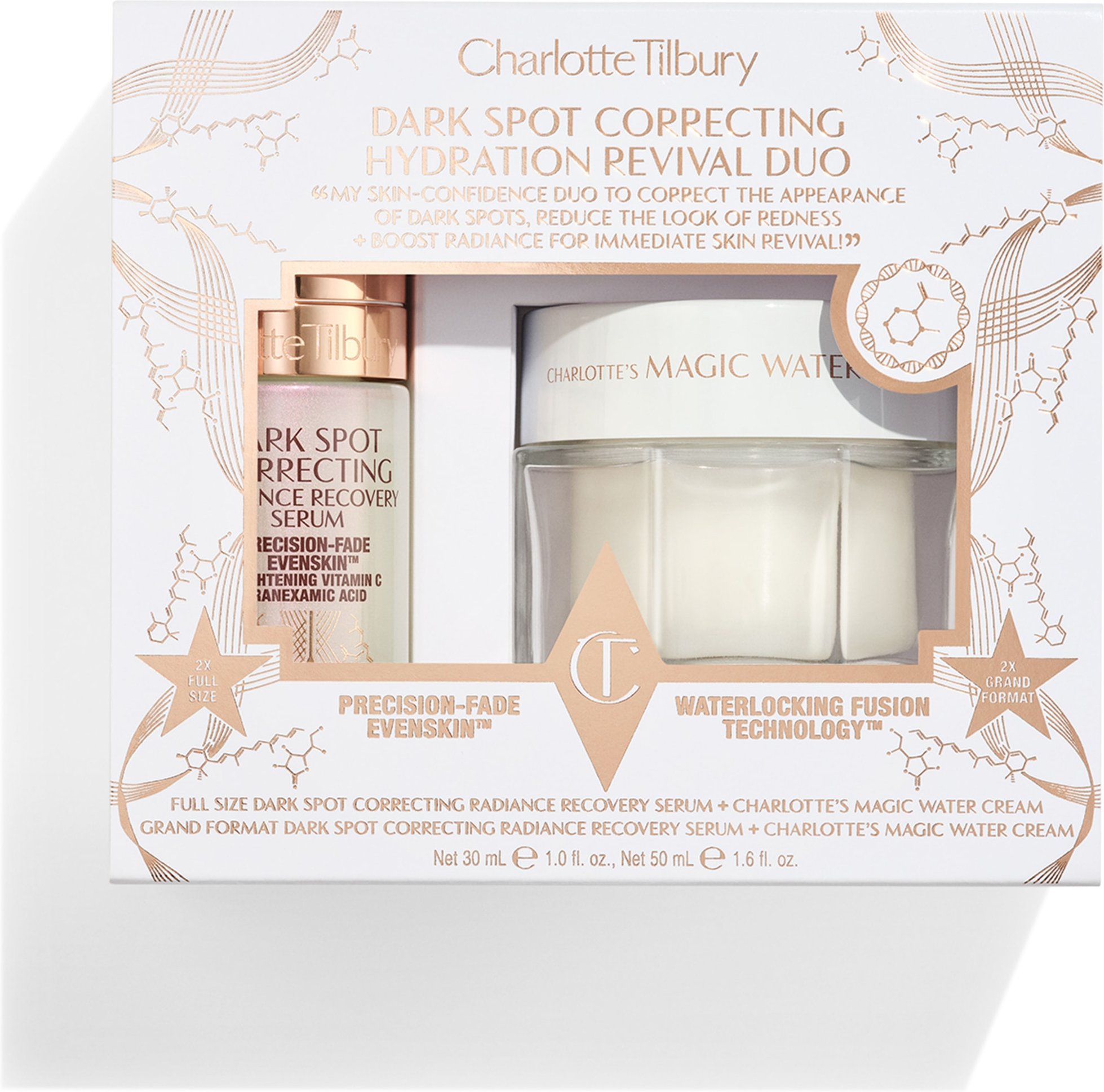 Charlotte Tilbury Dark Spot Correcting Hydration Revival Duo Pflege-Set