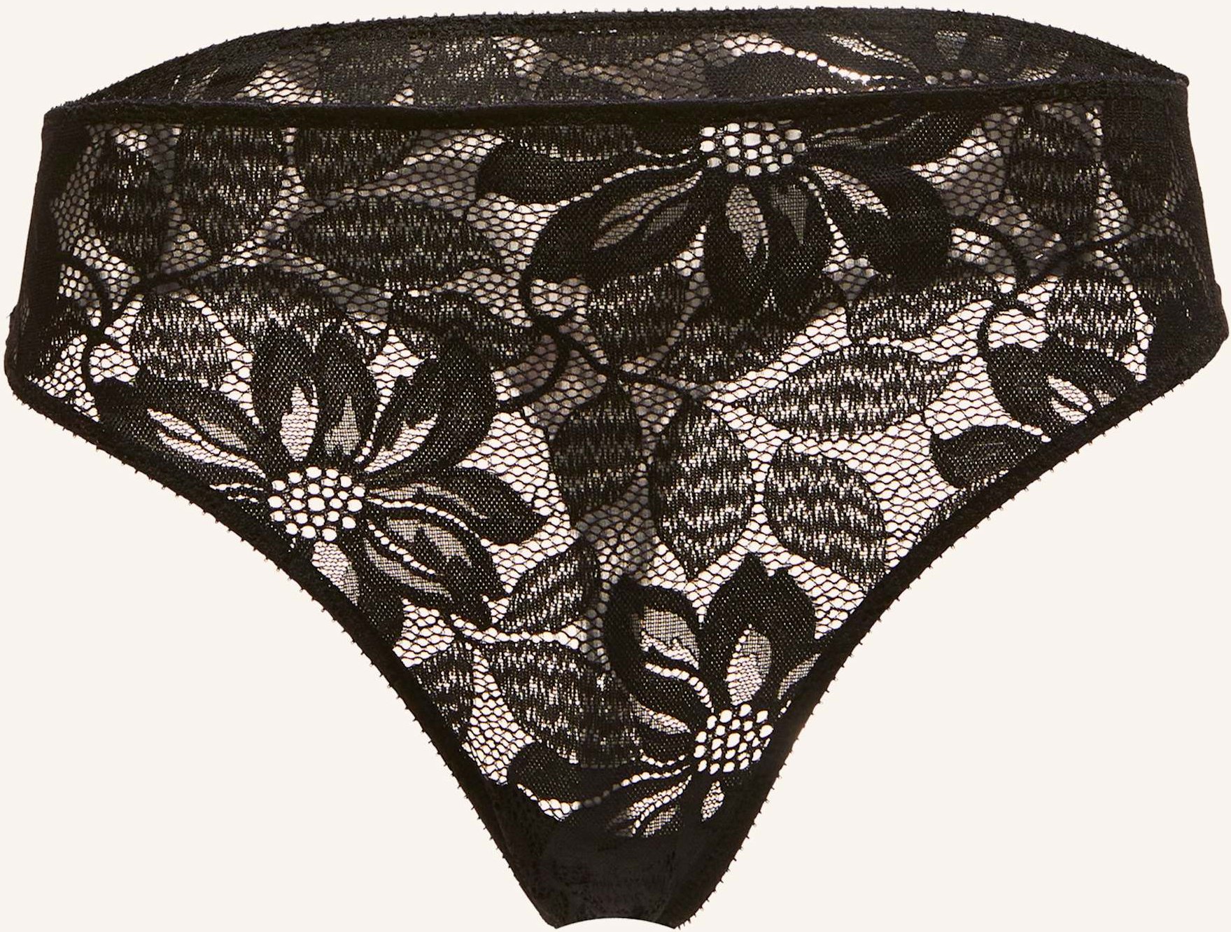 Wolford Lingerie String Lace String schwarz