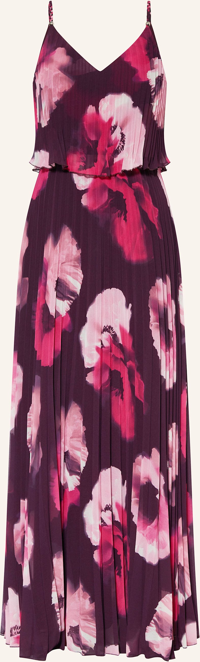 Thumbnail - Apart Plisseekleid lila