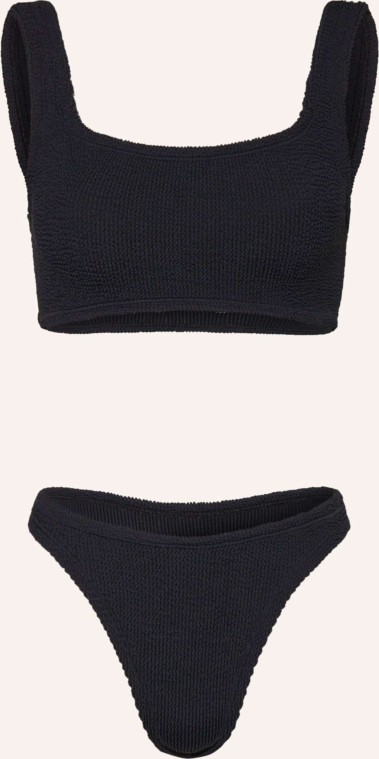 Hunza G Bustier-Bikini Xandra schwarz