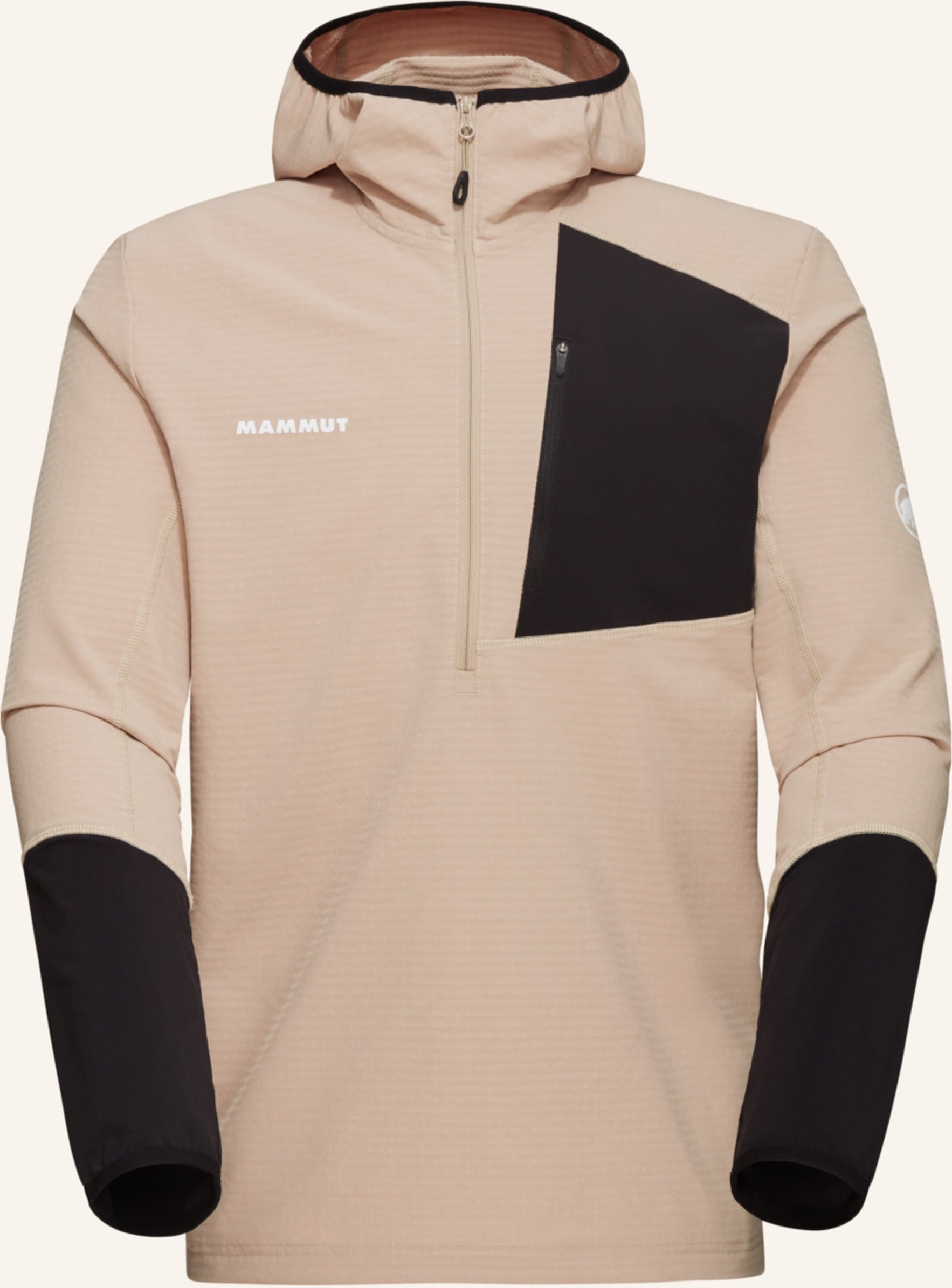 Mammut Madris Light Ml Half Zip Hoody Men beige