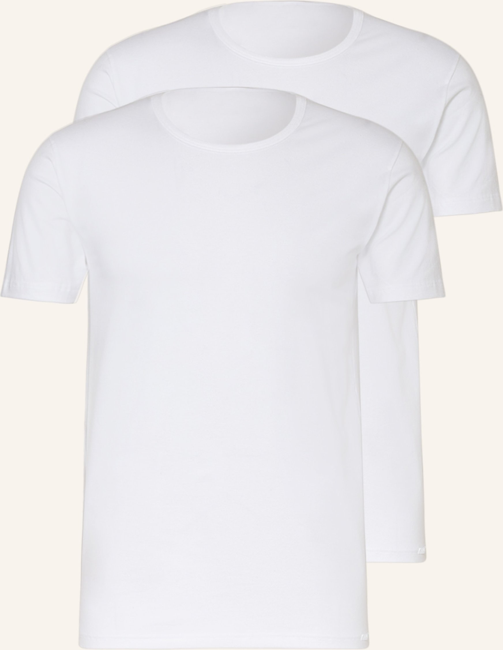 Thumbnail - Calida 2er-Pack T-Shirts Natural Benefit weiss