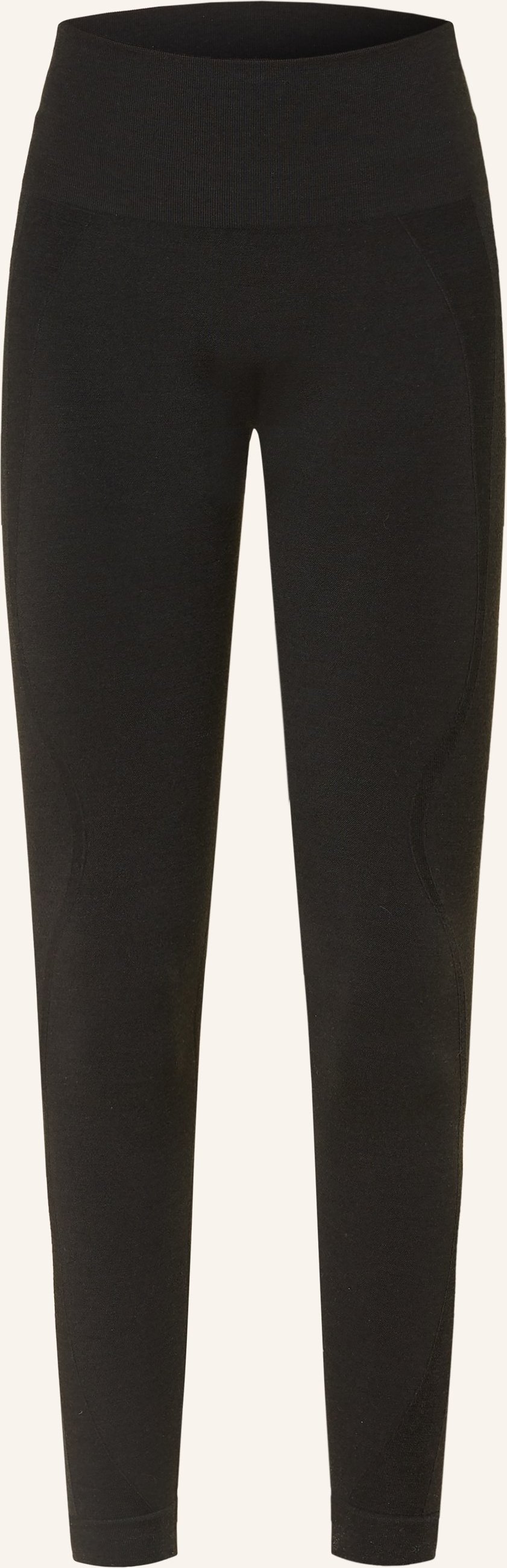 Icebreaker Funktionswäsche-Hose Mer 260 Zoneknit Seamless 25 Mit Merinowolle schwarz