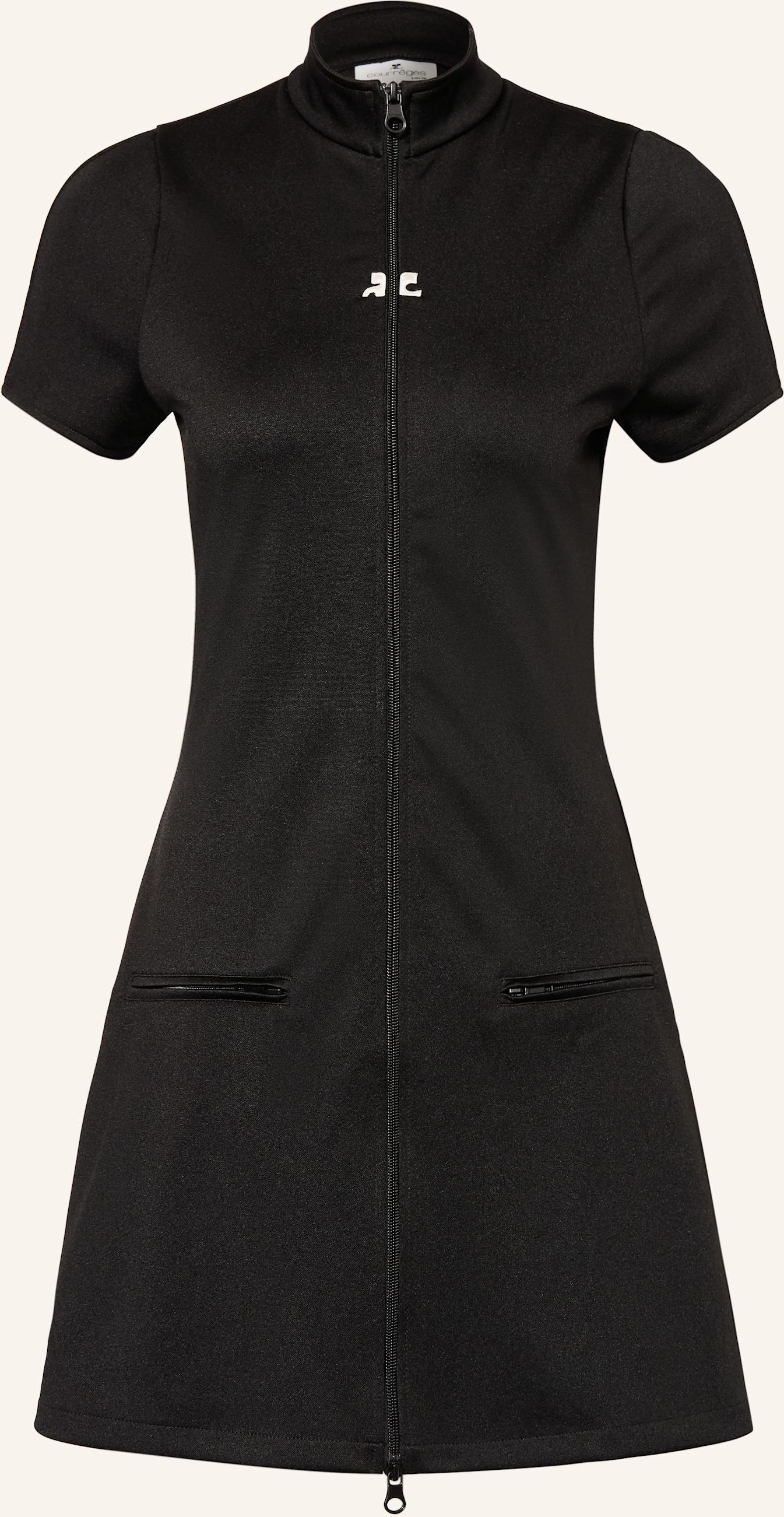 Courrèges Kleid schwarz