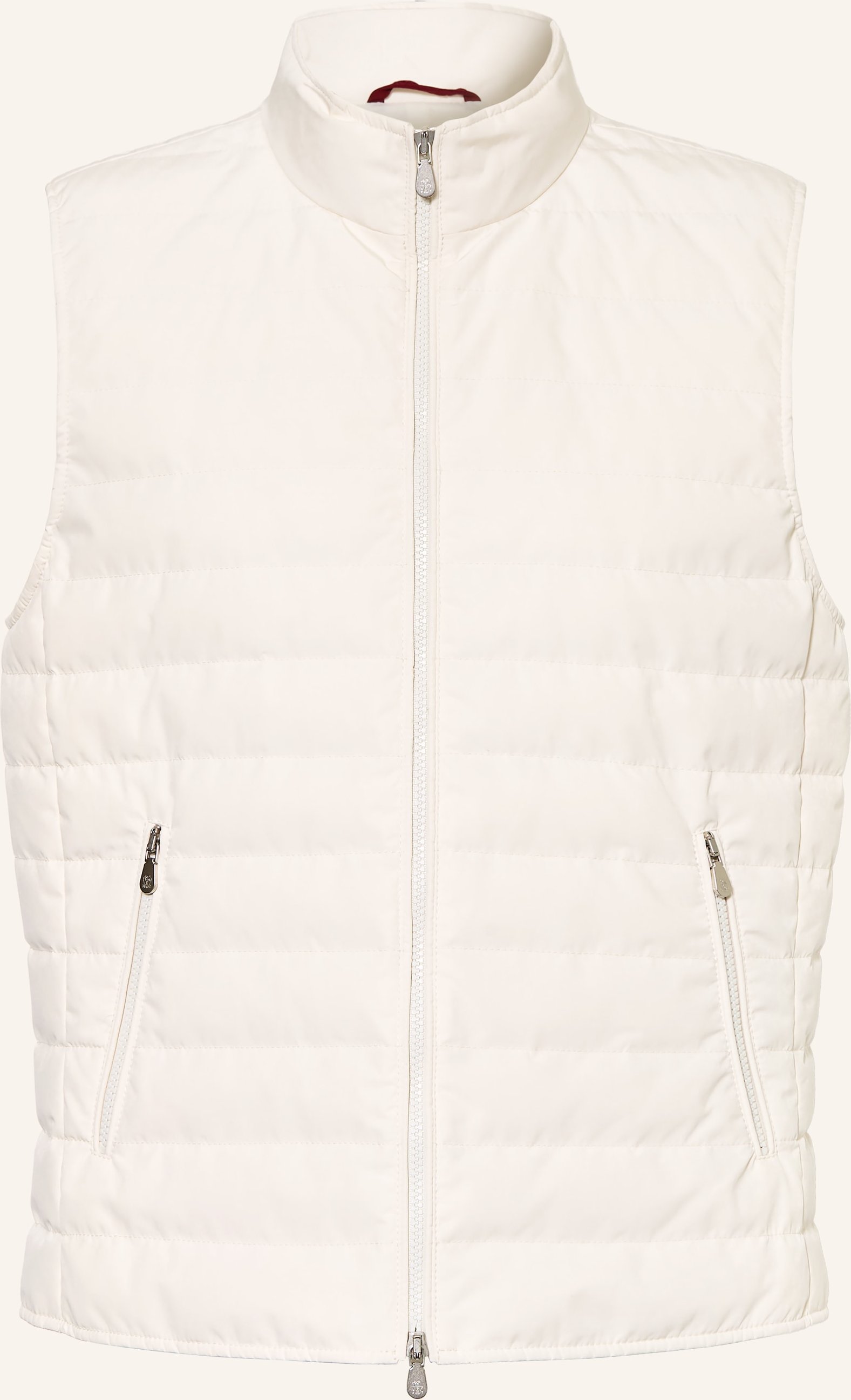 Brunello Cucinelli Daunenweste weiss