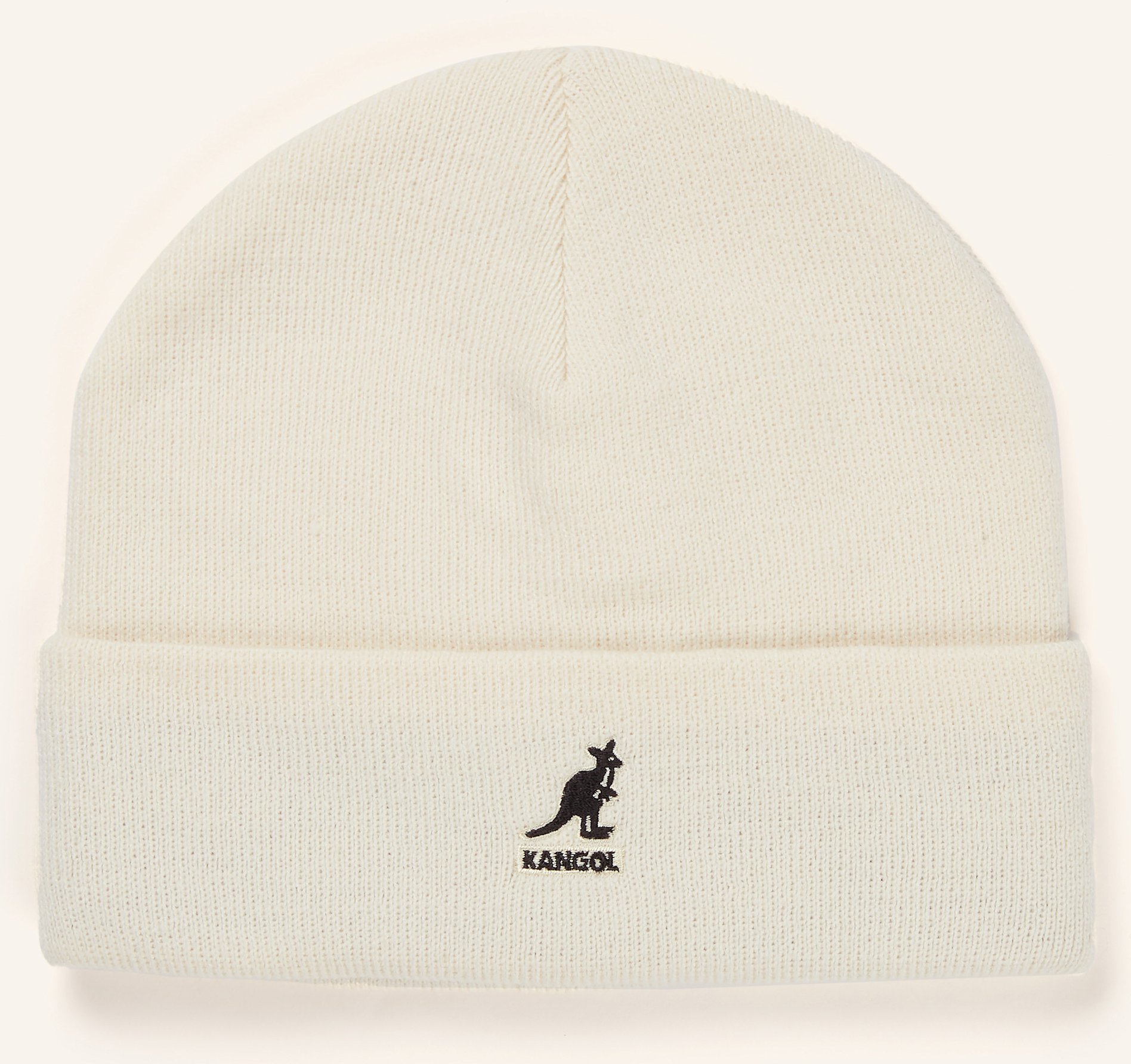 Kangol Mütze 2-Way Text weiss