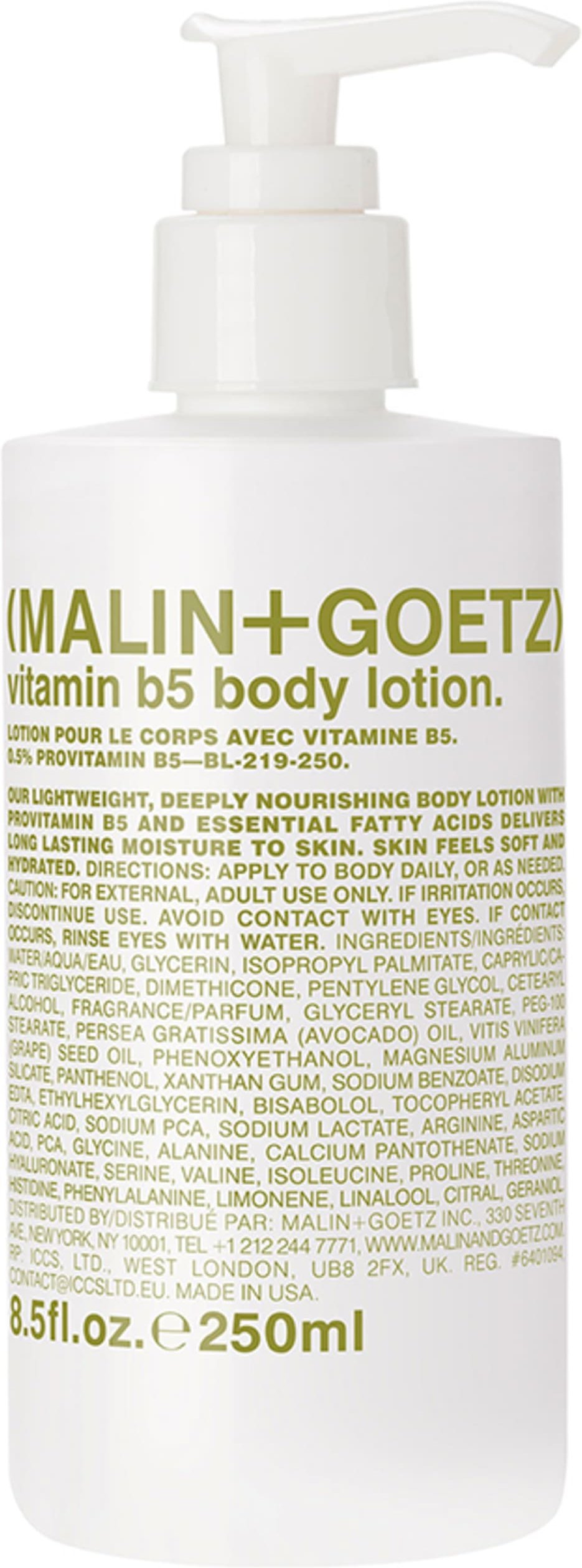 (Malin+Goetz) Vitamin b5 Body Lotion Body Lotion 250 ml