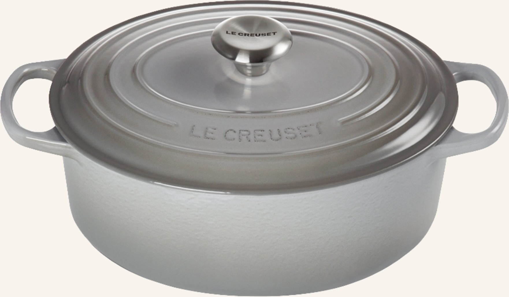 Le Creuset Bräter Signature grau