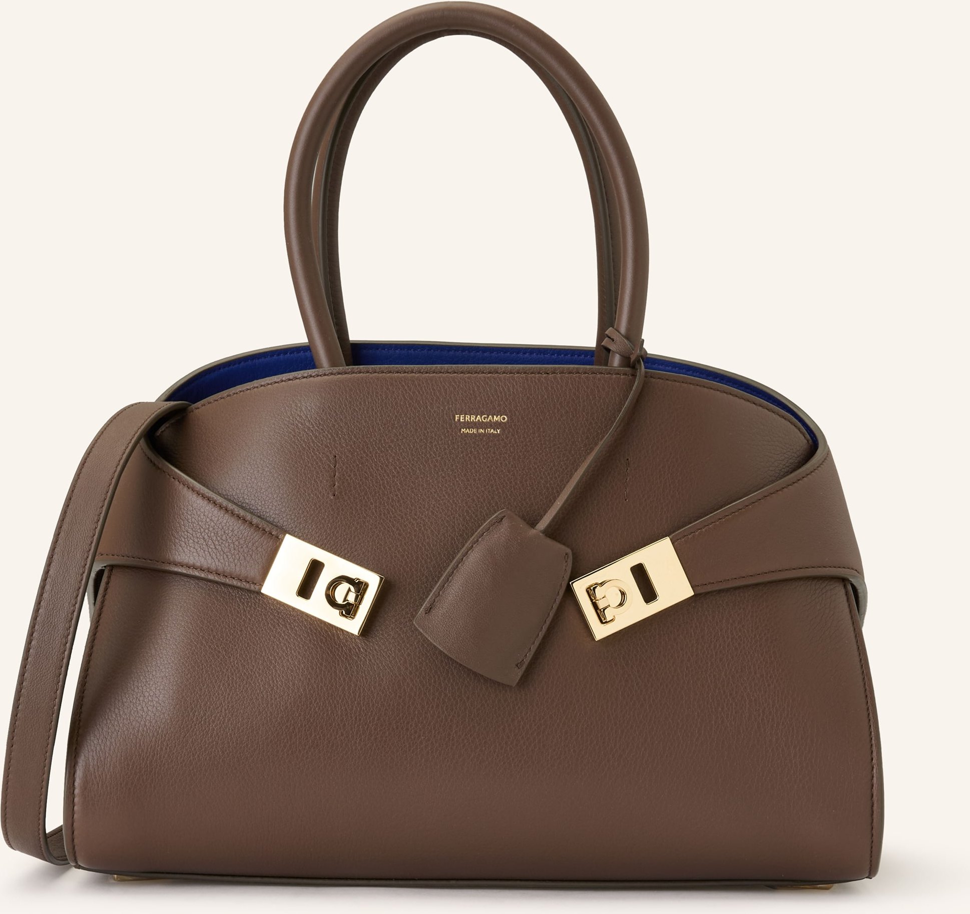 Ferragamo Handtasche Hug braun