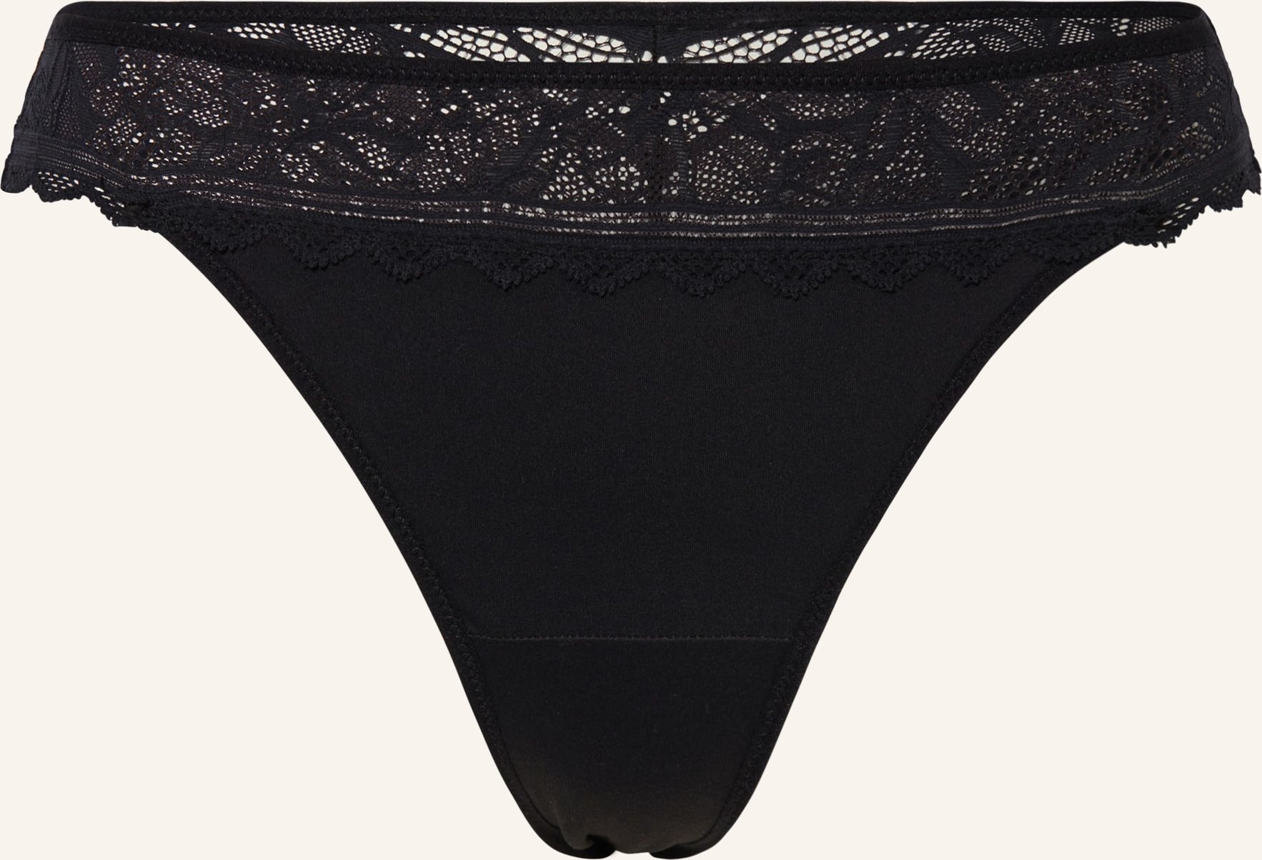 Thumbnail - Chantelle String Floral Touch schwarz