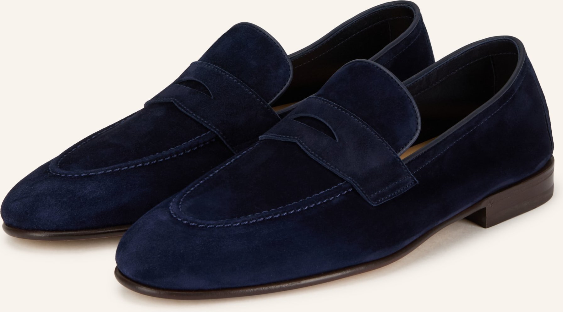 Brunello Cucinelli Penny-Loafer blau
