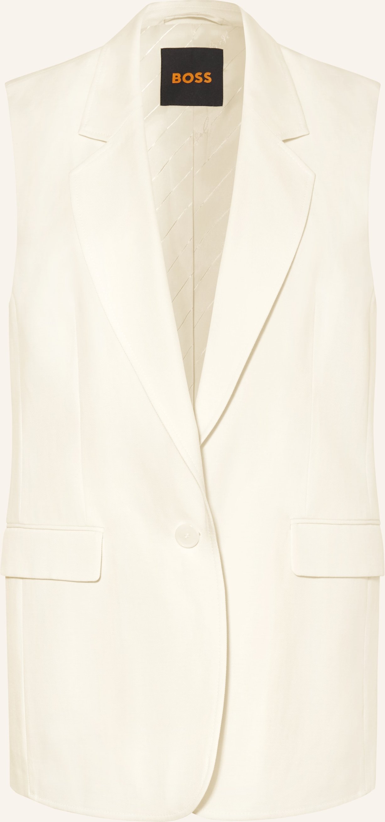 Boss Blazerweste Jakily weiss