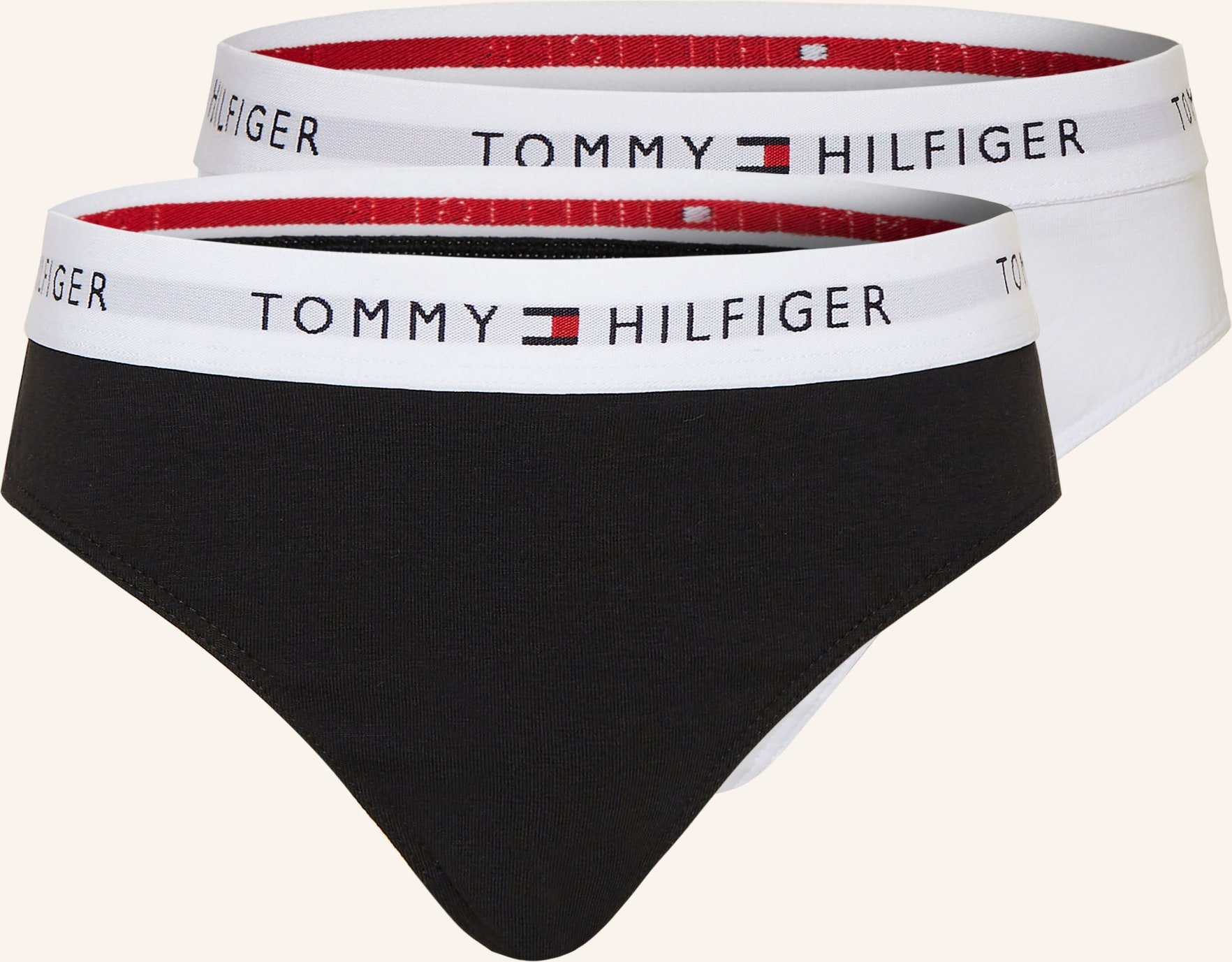 Tommy Hilfiger 2er-Pack Slips schwarz
