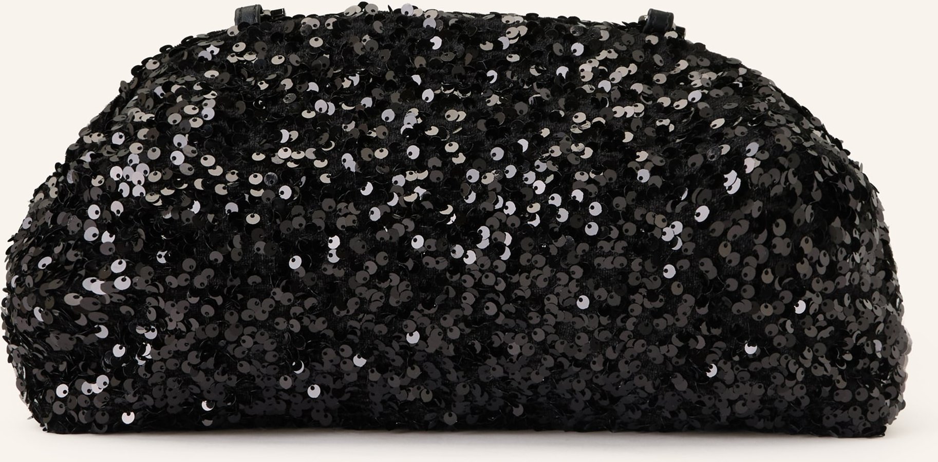 Rich & Royal Clutch Mit Pailletten schwarz