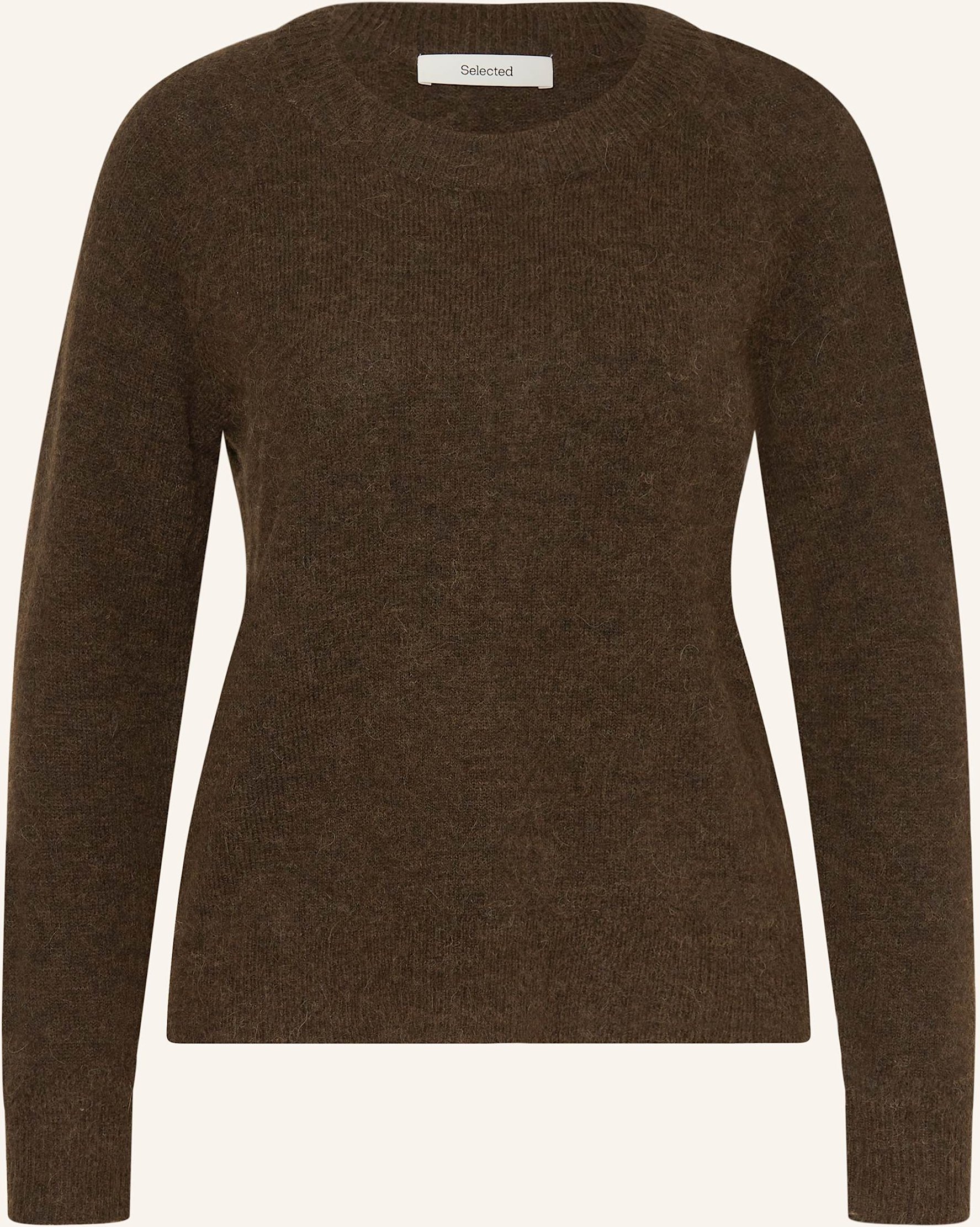 Selected Femme Pullover braun