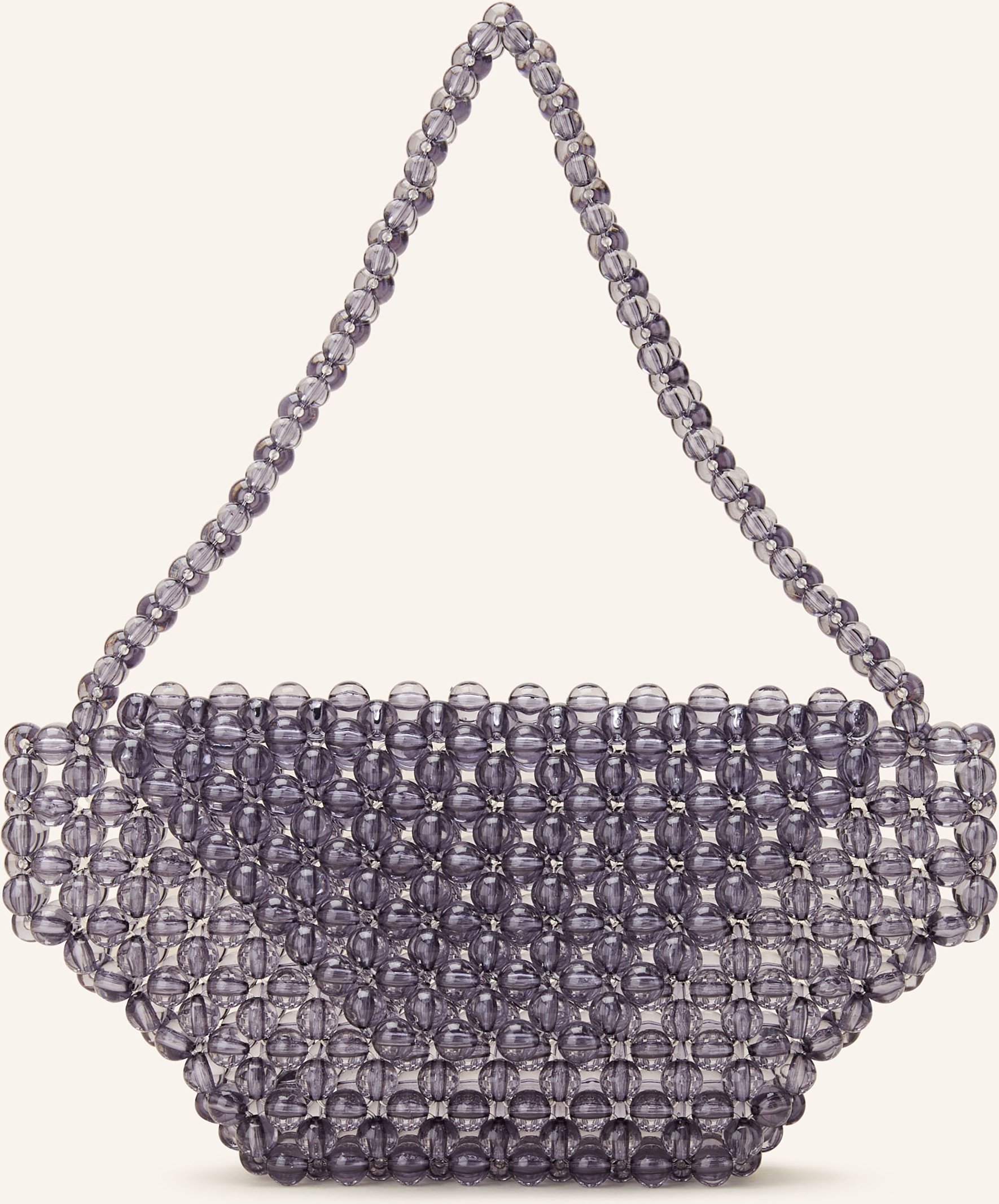 0711 Tbilisi Handtasche Cora Aus Schmuckperlen blau