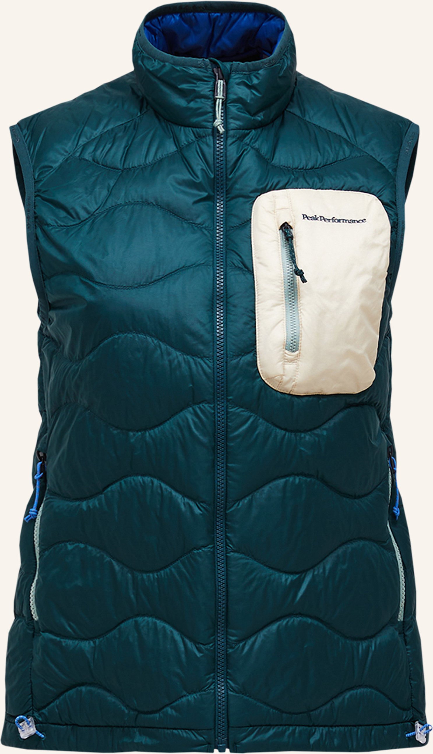 Peak Performance Daunenweste Helium Utility gruen