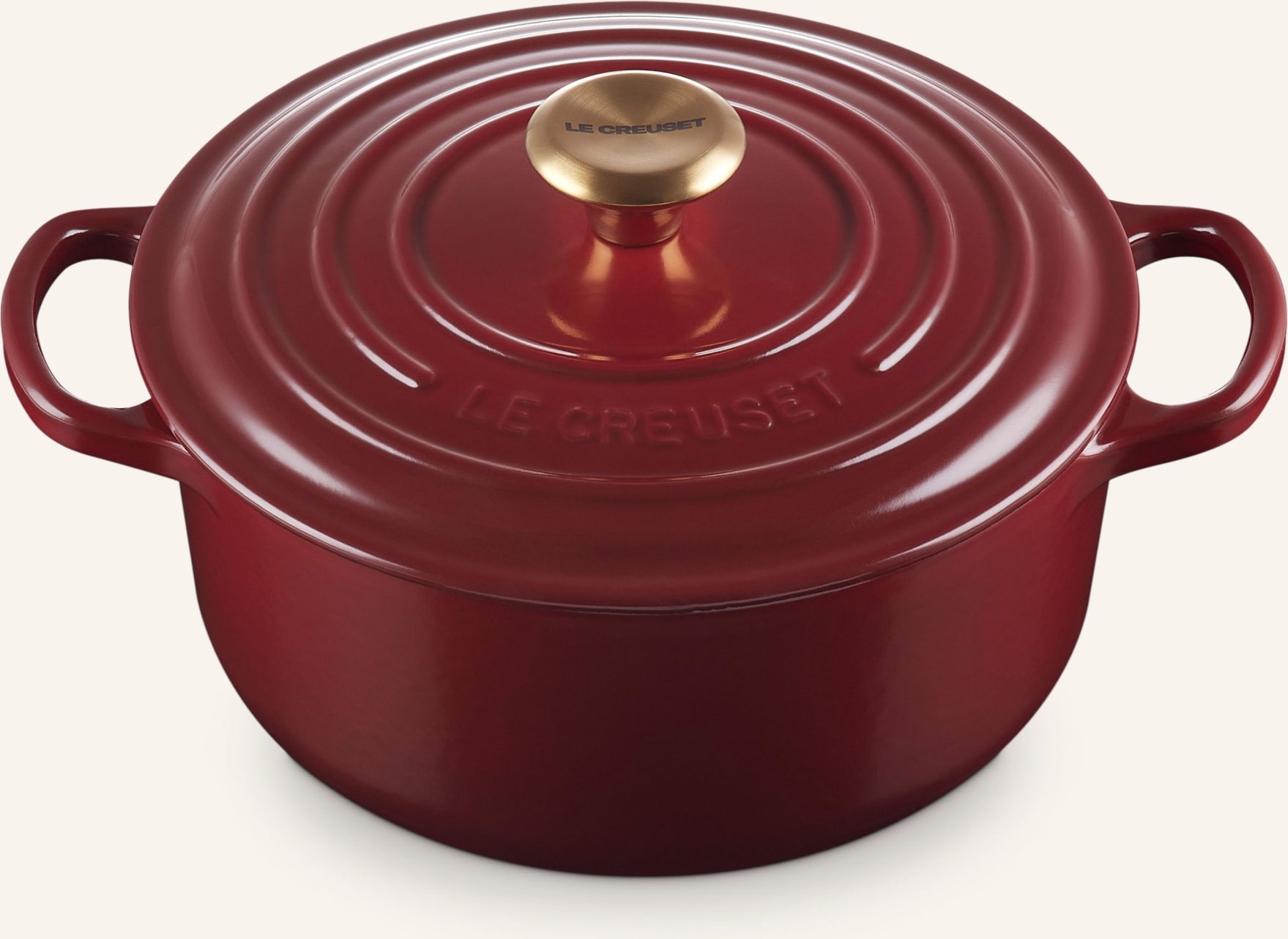 Le Creuset Bräter Signature rot
