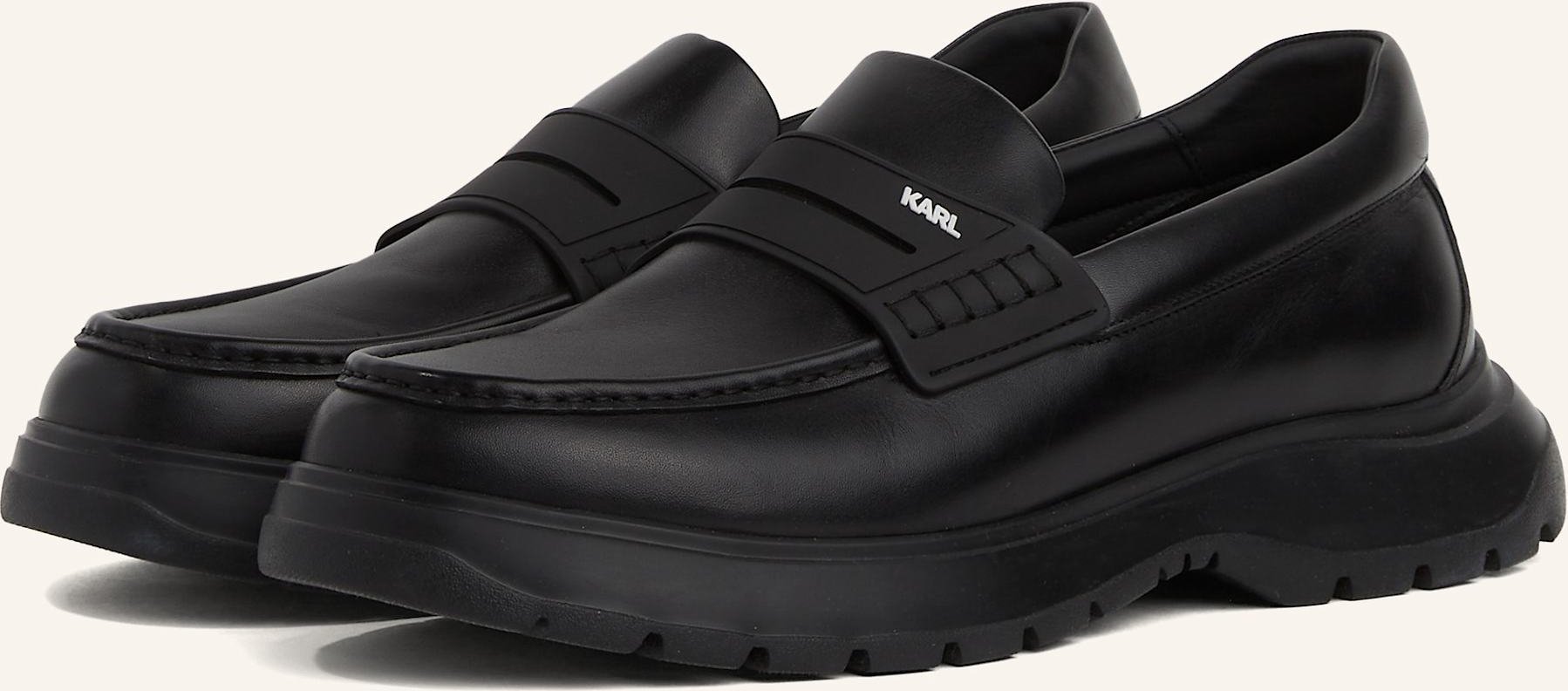 Karl Lagerfeld Loafer schwarz