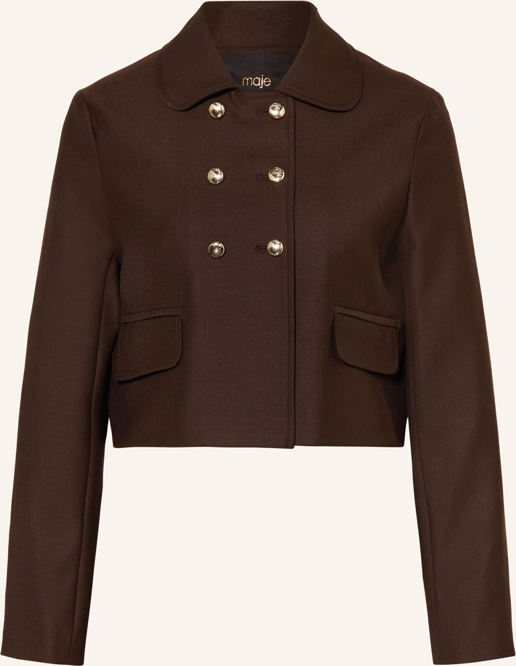 Maje Kastenjacke braun