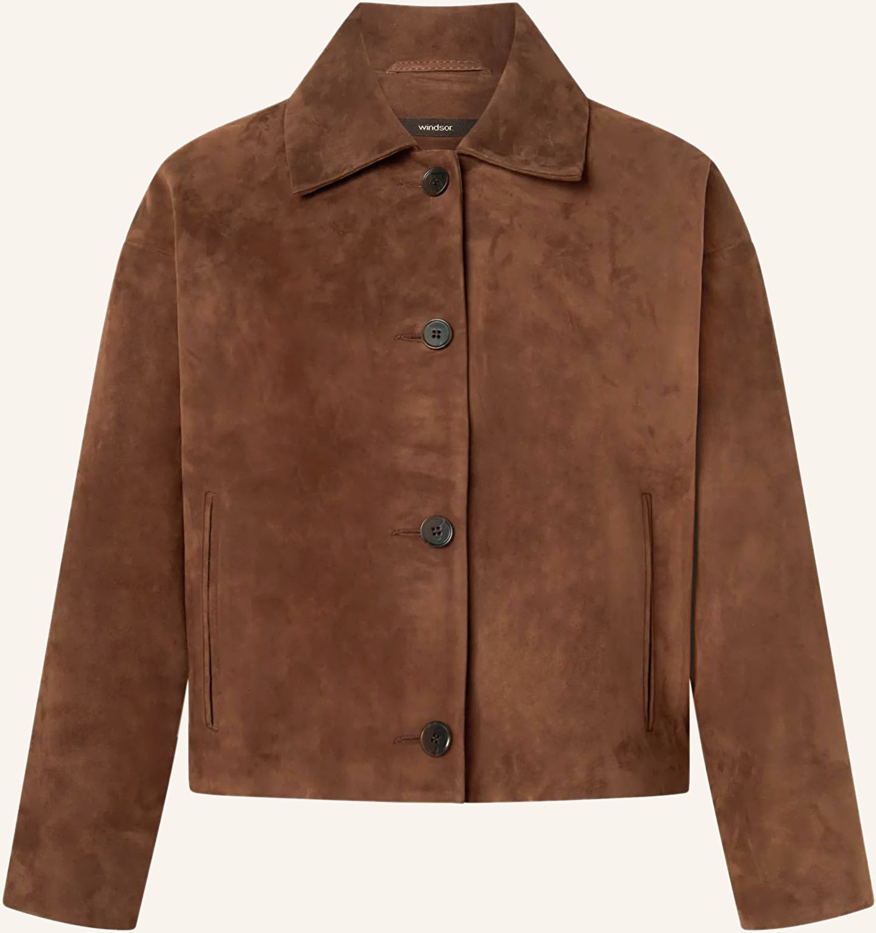 Windsor. Lederjacke braun