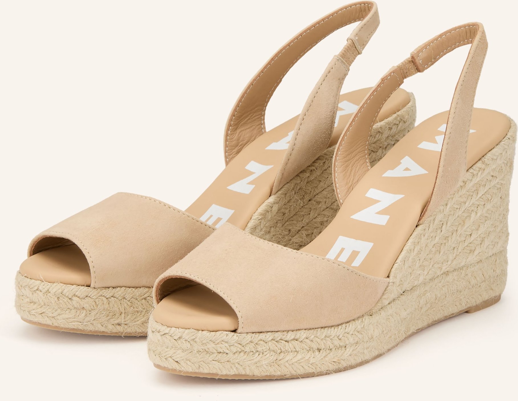 Manebí Wedges beige