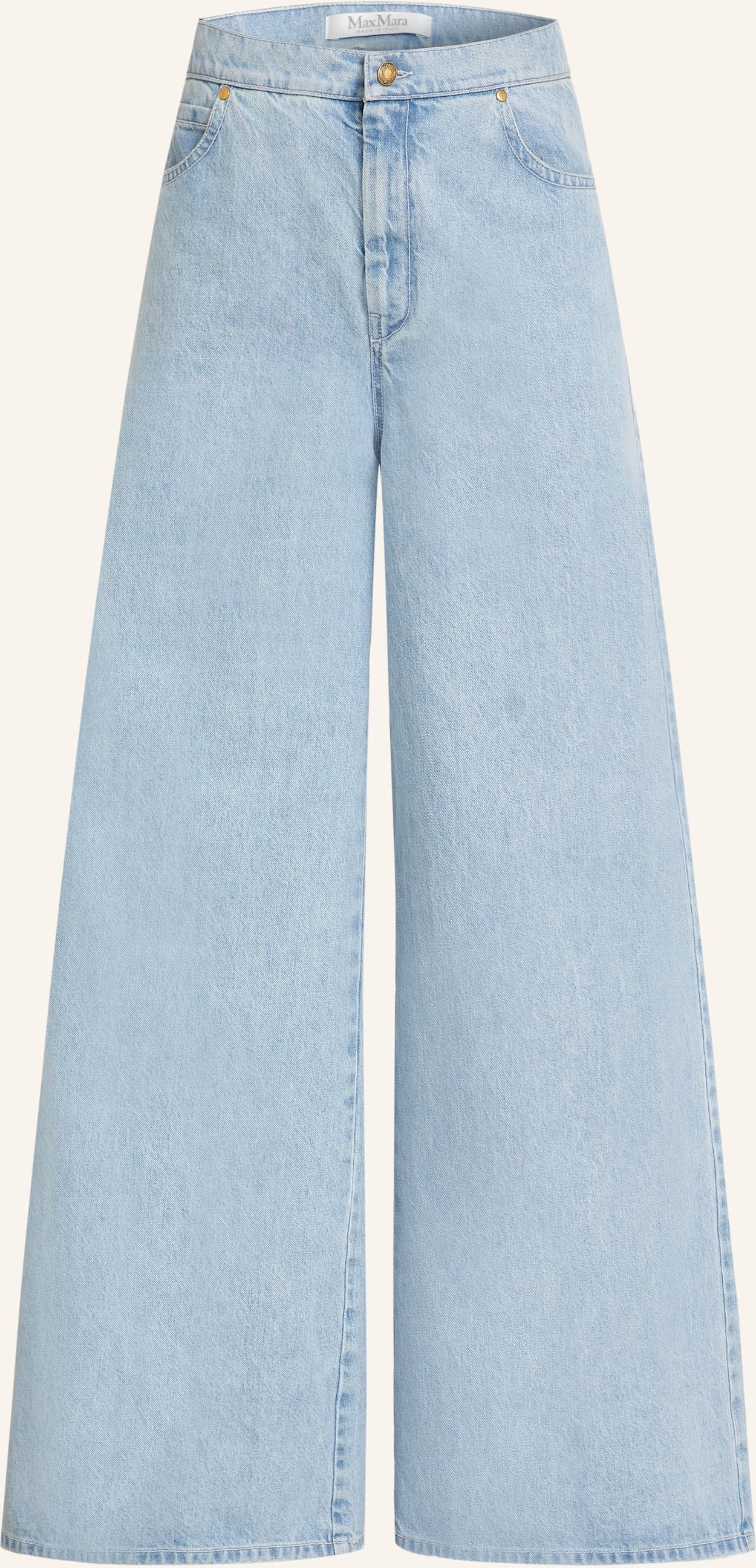 Thumbnail - Max Mara Straight Jeans Affari blau