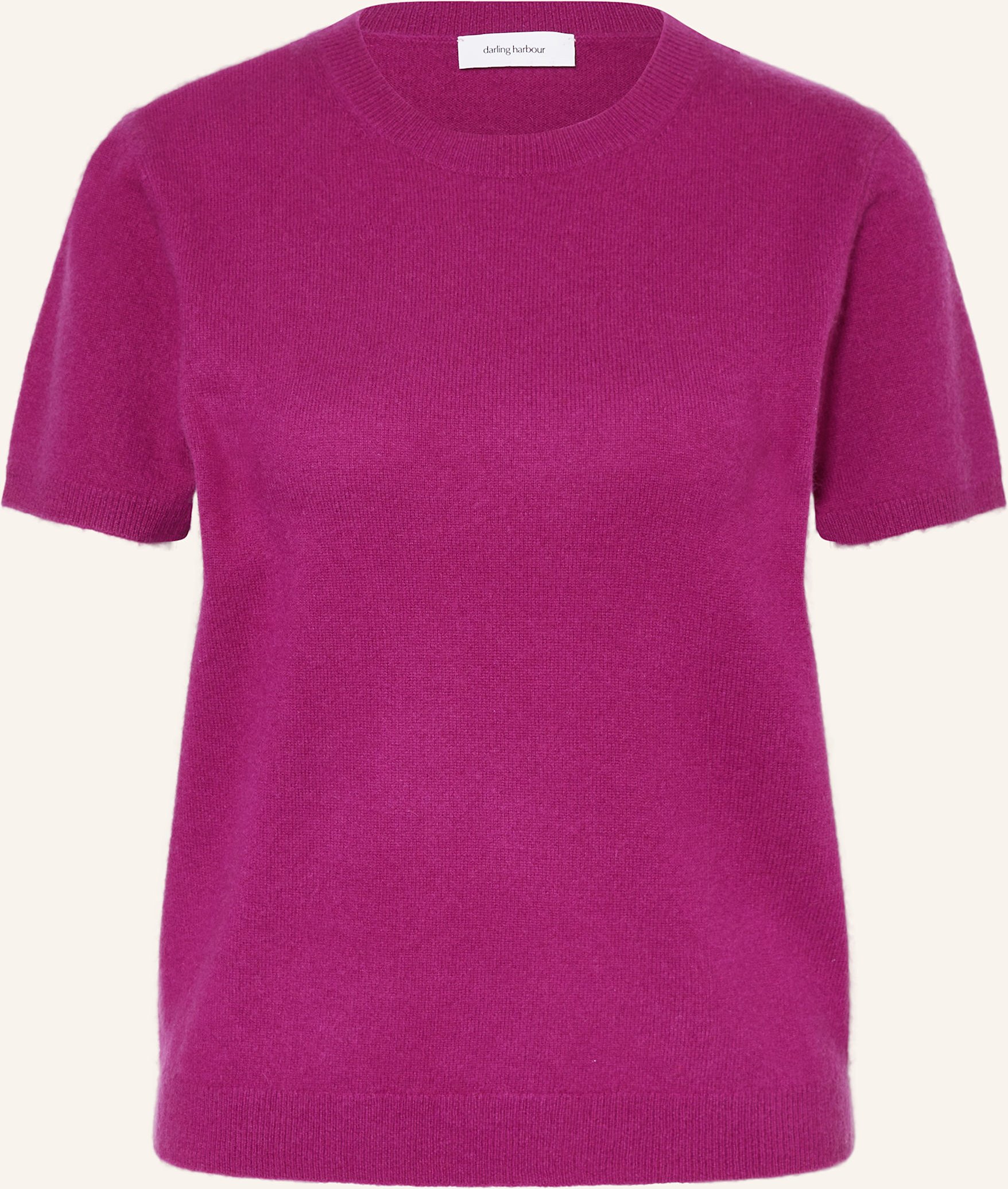 Thumbnail - Darling Harbour Strickshirt Aus Cashmere pink