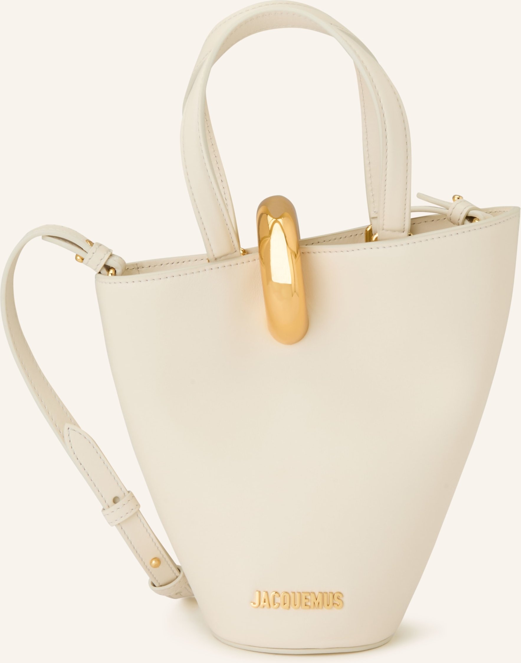 Jacquemus Handtasche Le Petit Bambola weiss