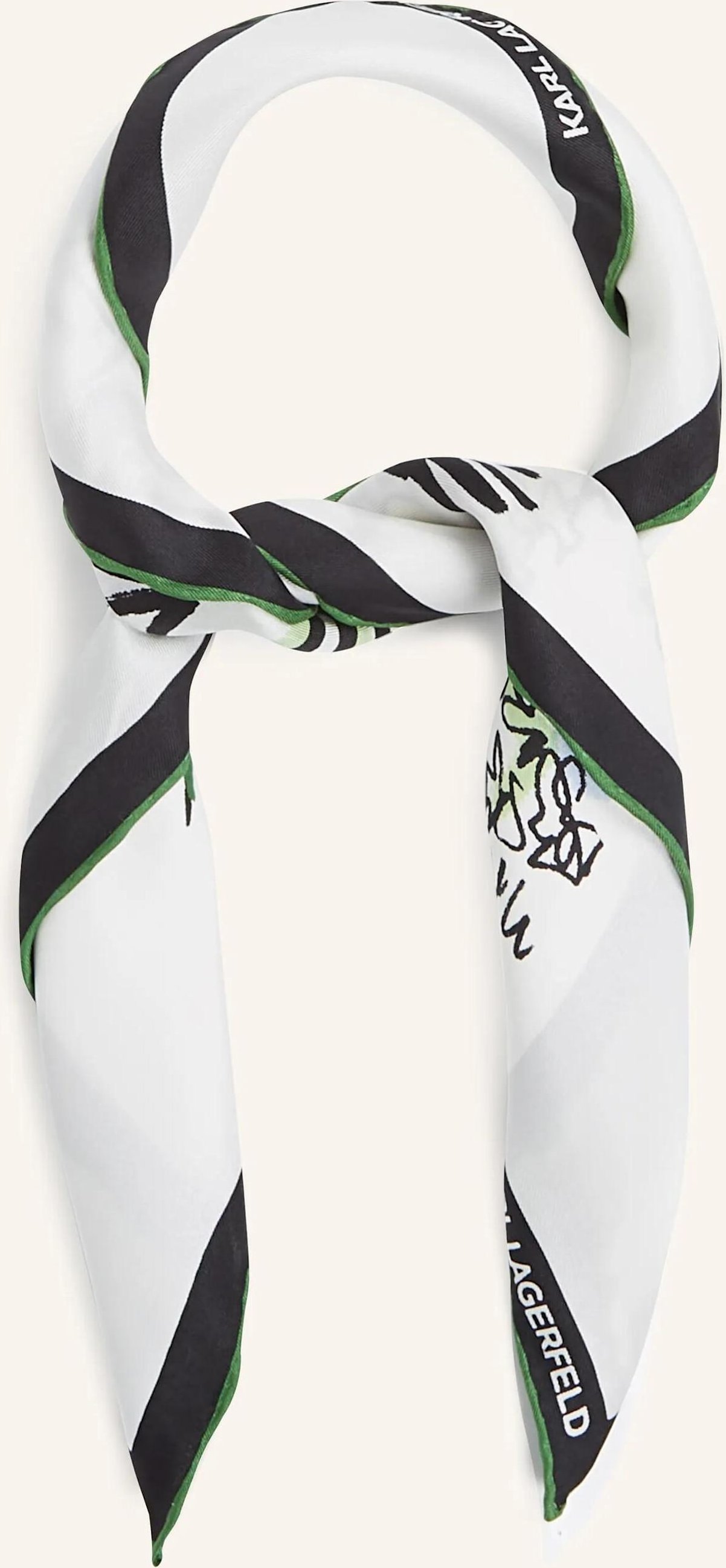 Karl Lagerfeld Schal weiss