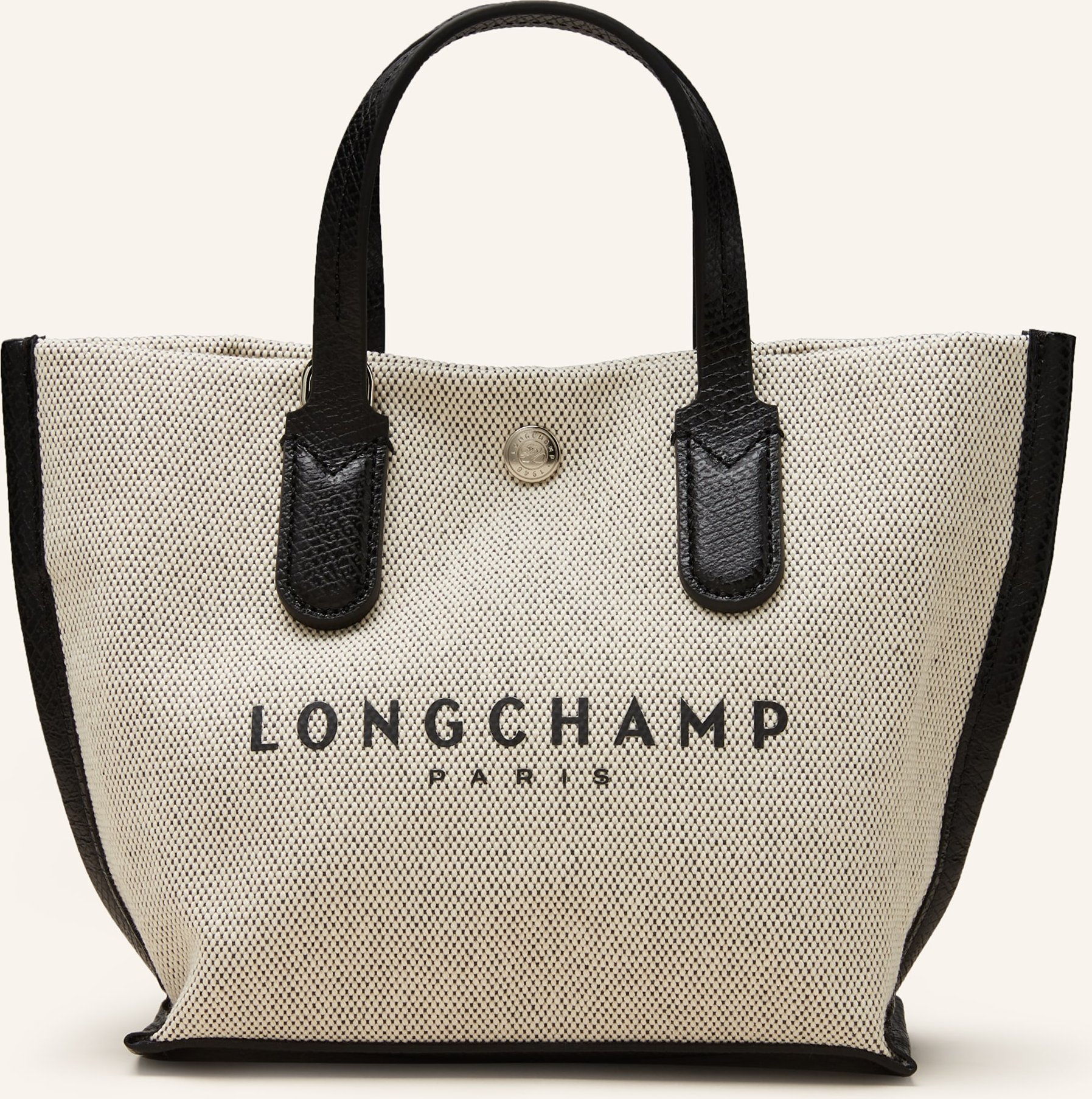 Thumbnail - Longchamp Handtasche Esential Toile M beige