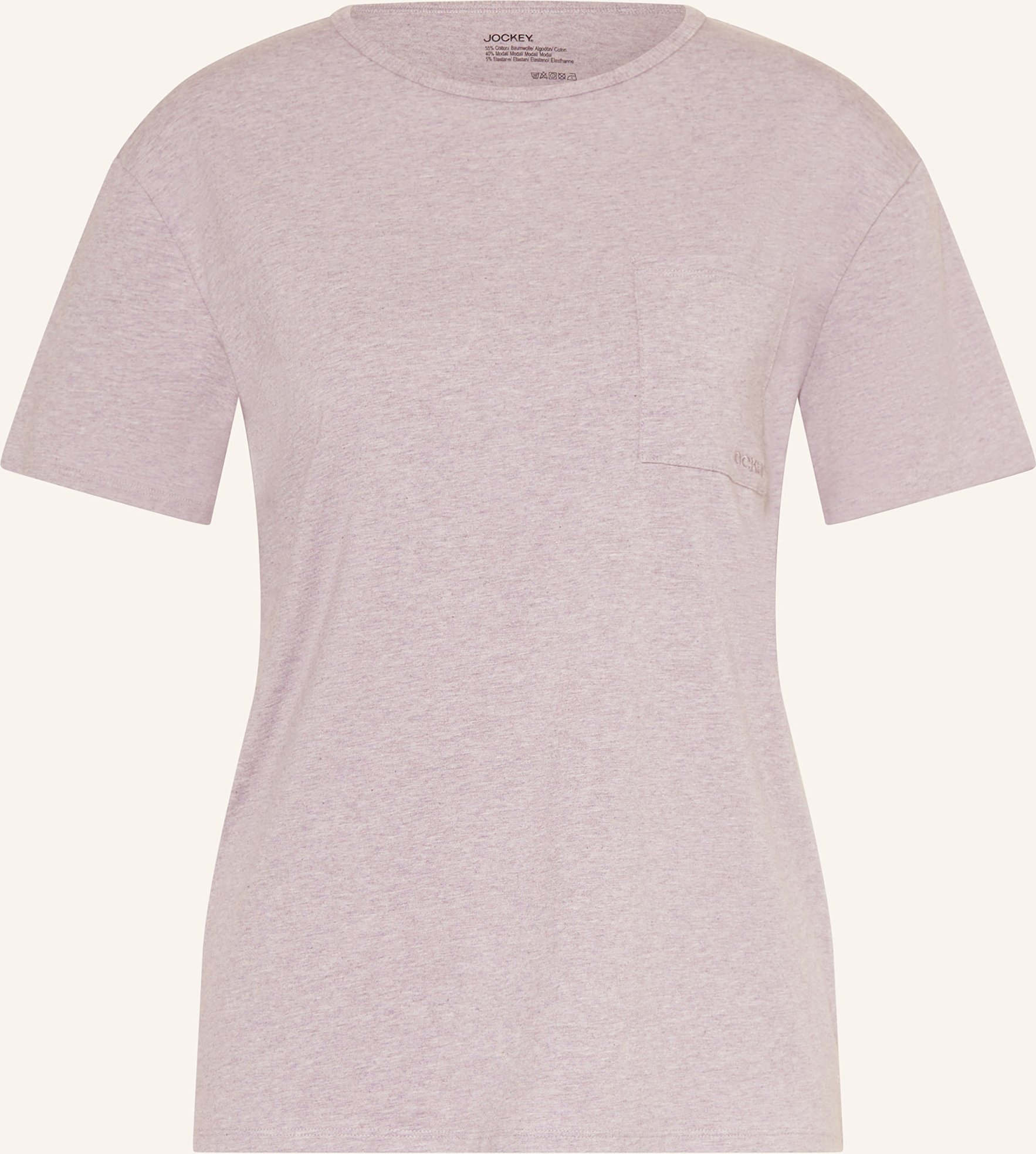Jockey Lounge-Shirt Soft Touch Luxe lila