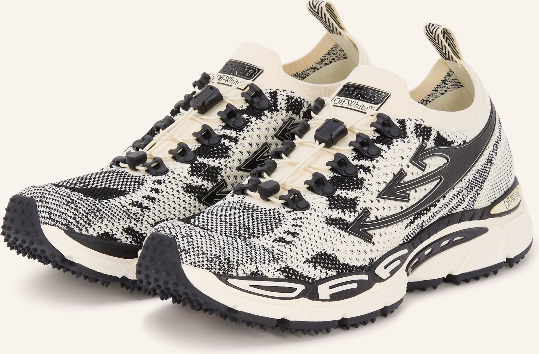 Off-White Sneaker Be Right Back Knit beige