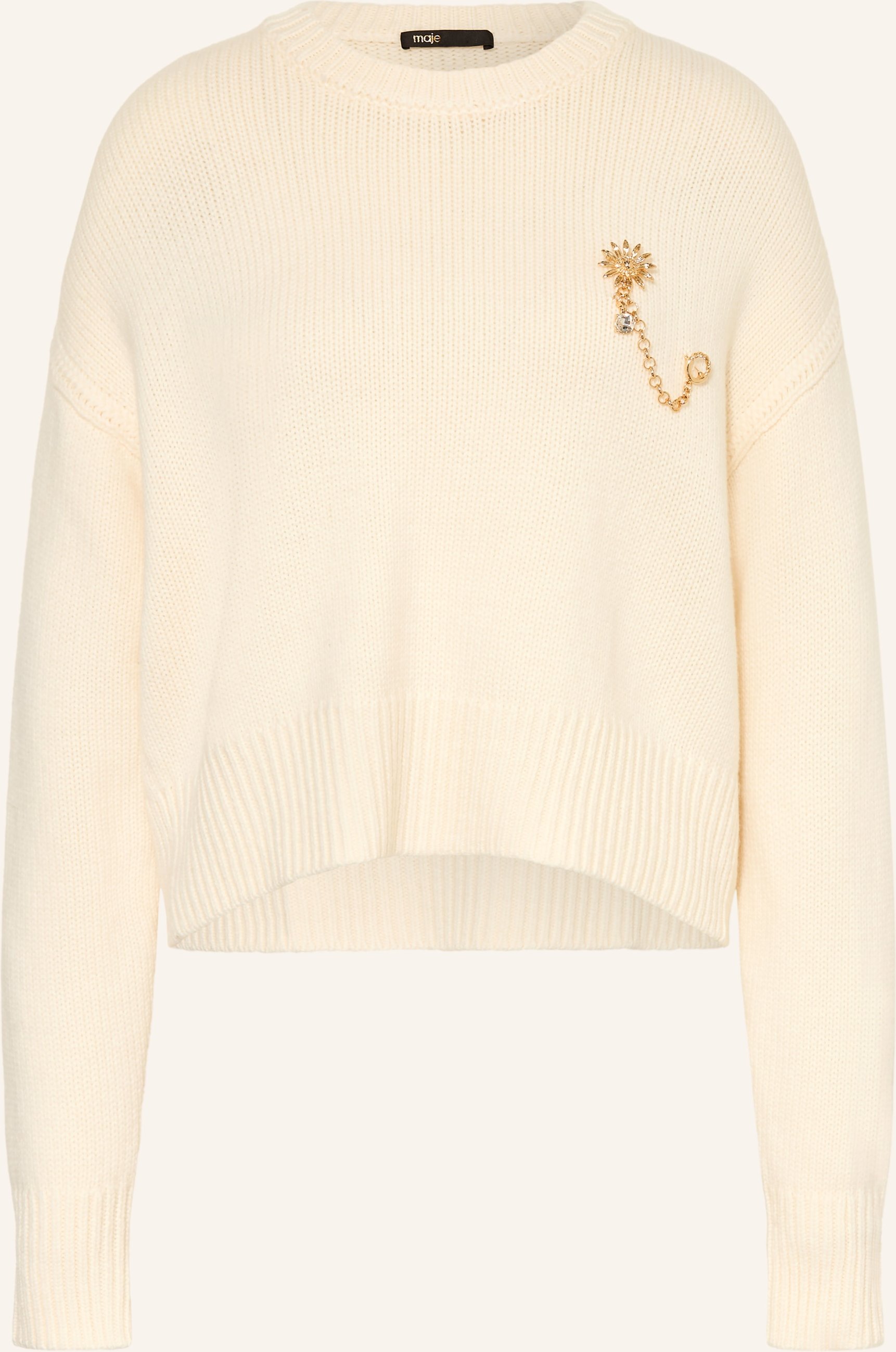 Maje Pullover weiss